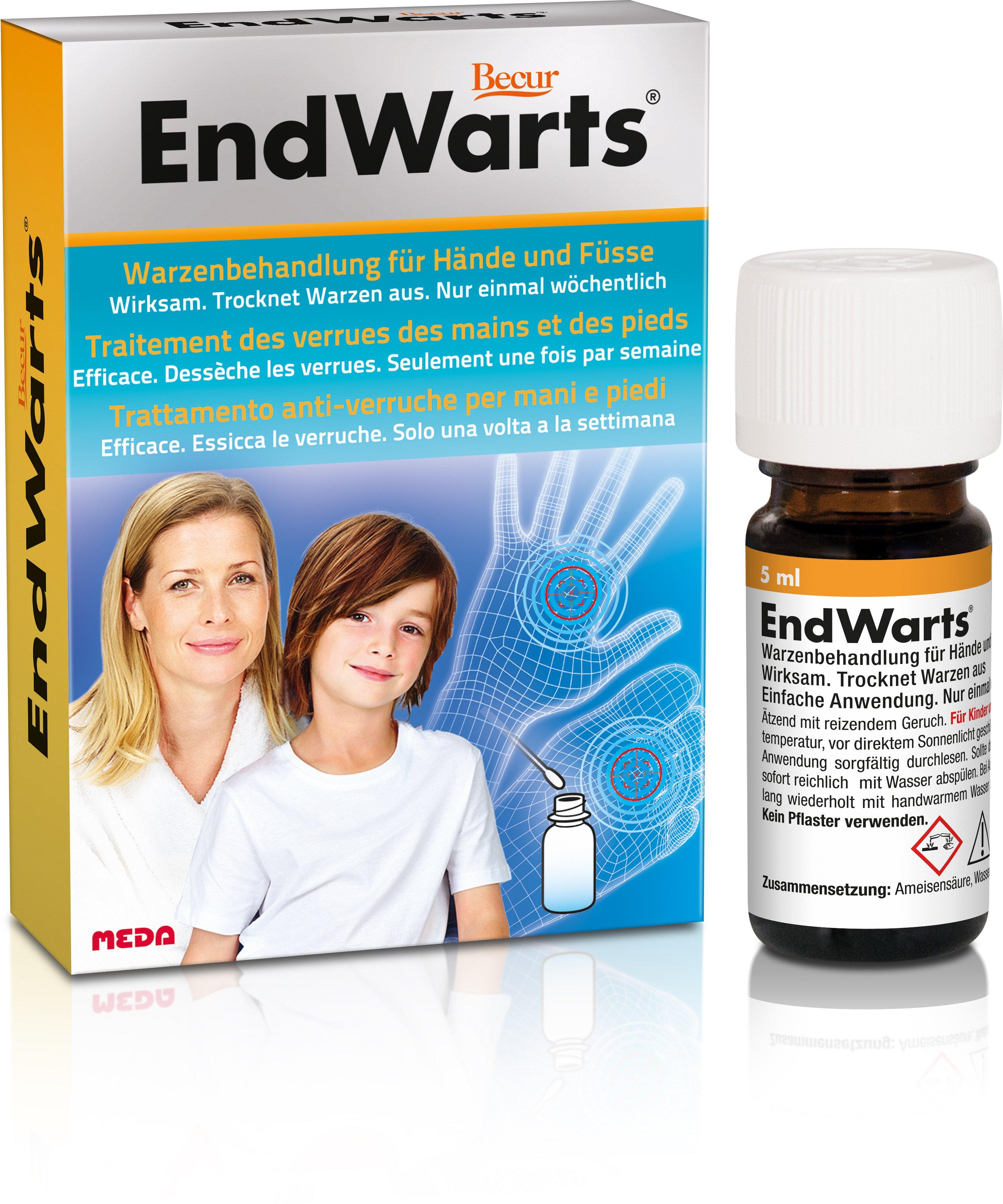 EndWarts Warzenbehandlung Hand Fuss 5ML