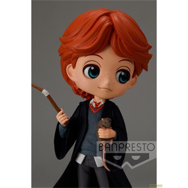 Banpresto Harry Potter Q Posket : Ron Weasley with Scabbers 14cm (bp1)