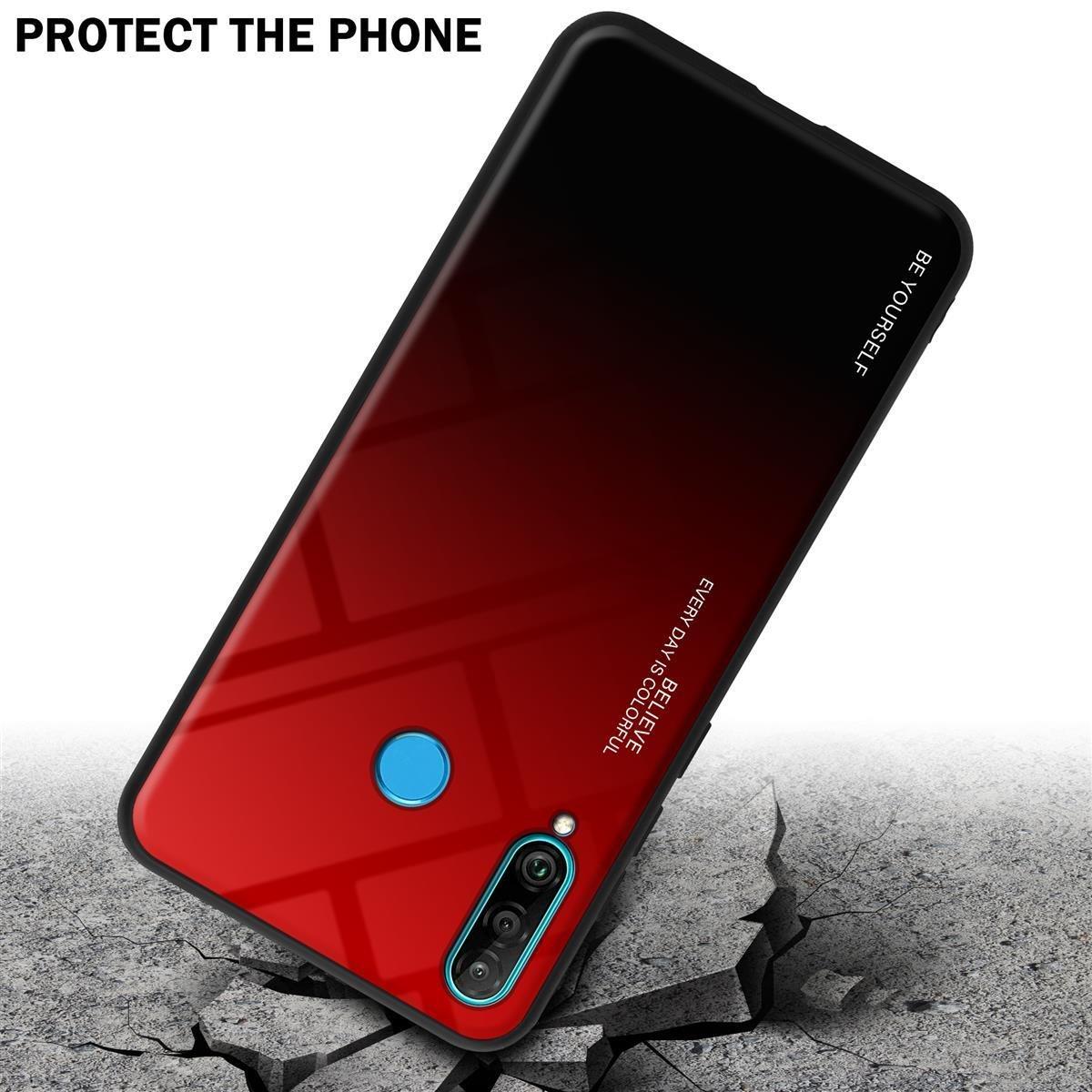 Cadorabo Hülle für Huawei P30 LITE Zweifarbig