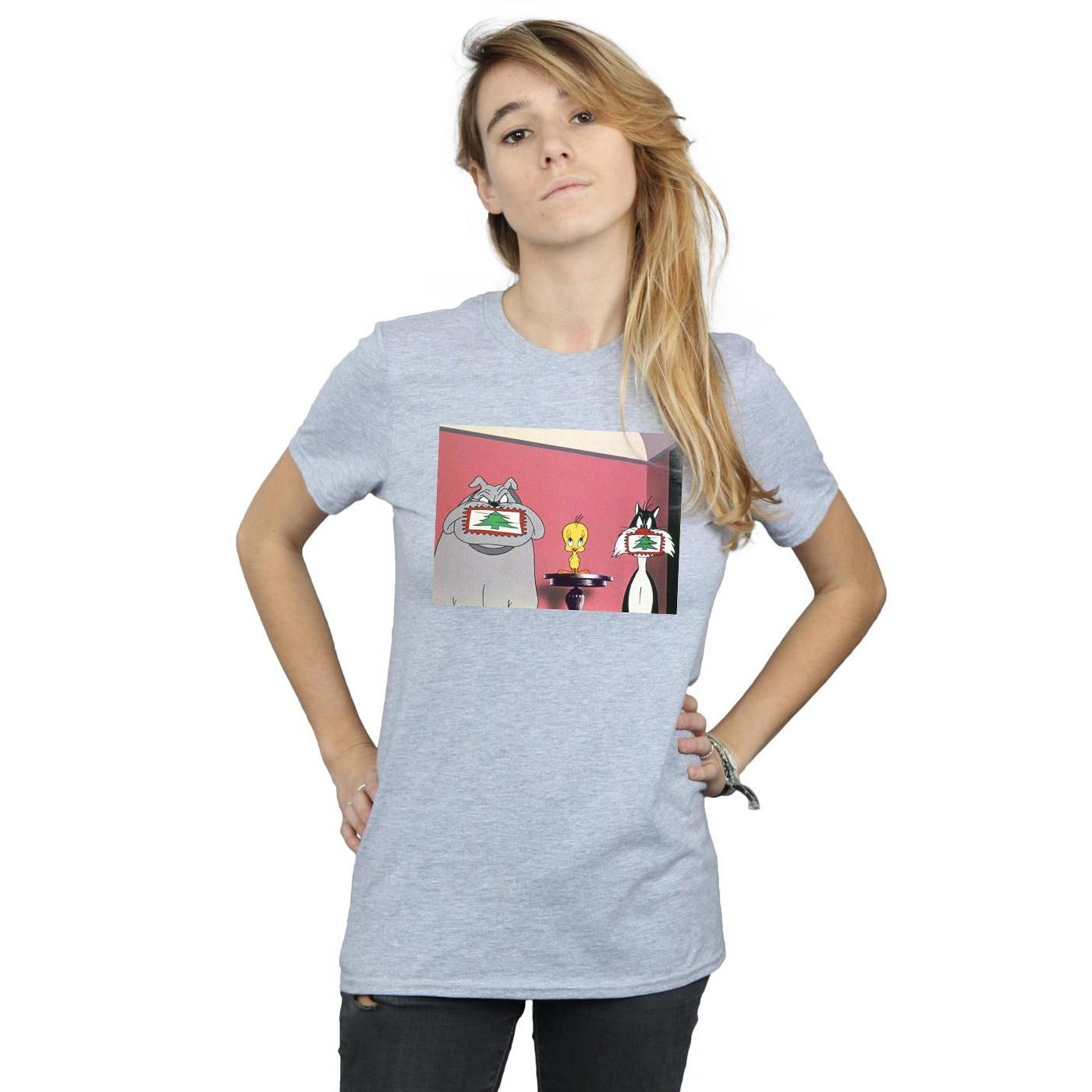 LOONEY TUNES Tweety Pie Christmas T-Shirt