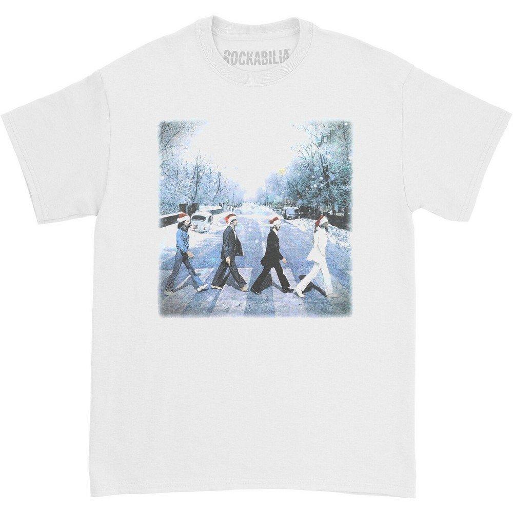 The Beatles Abbey Christmas T-Shirt