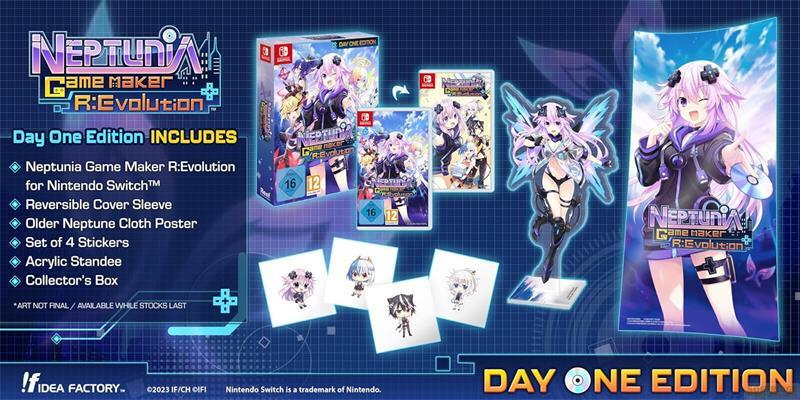 Idea Factory Neptunia Game Maker R:Evolution - Day 1 Edition