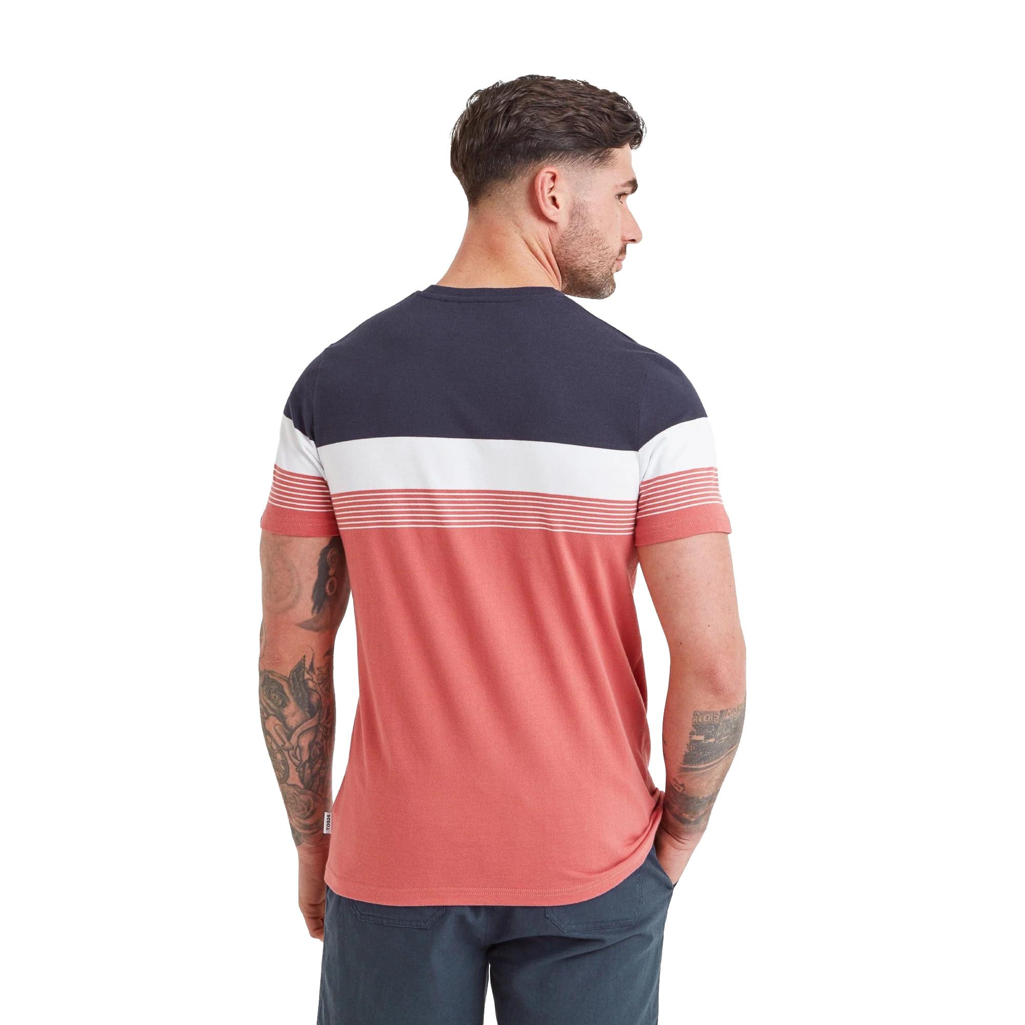 Tog24 Farndon Gestreiftes Regular Fit T-Shirt
