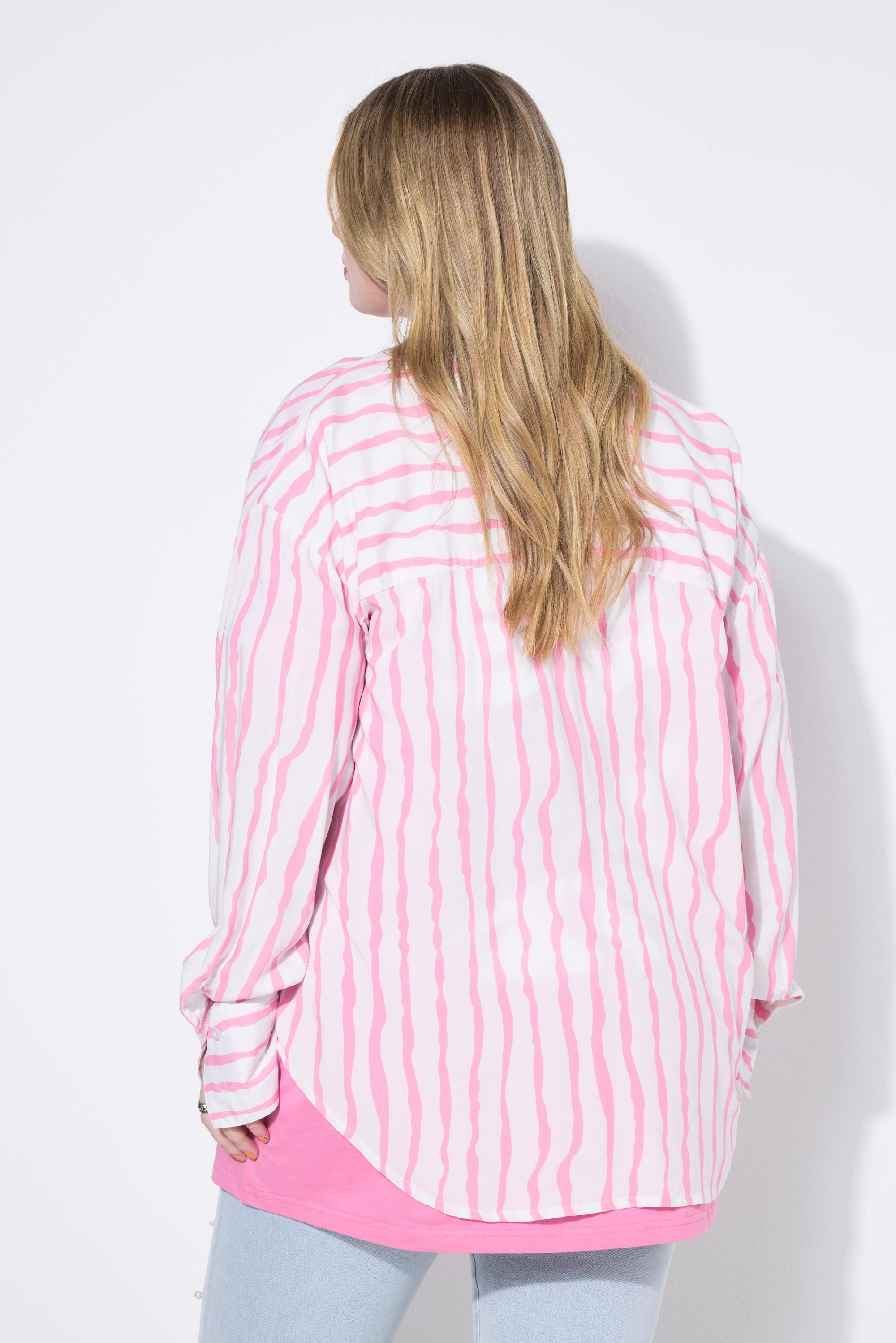Studio Untold Hemdbluse, oversized, Streifen