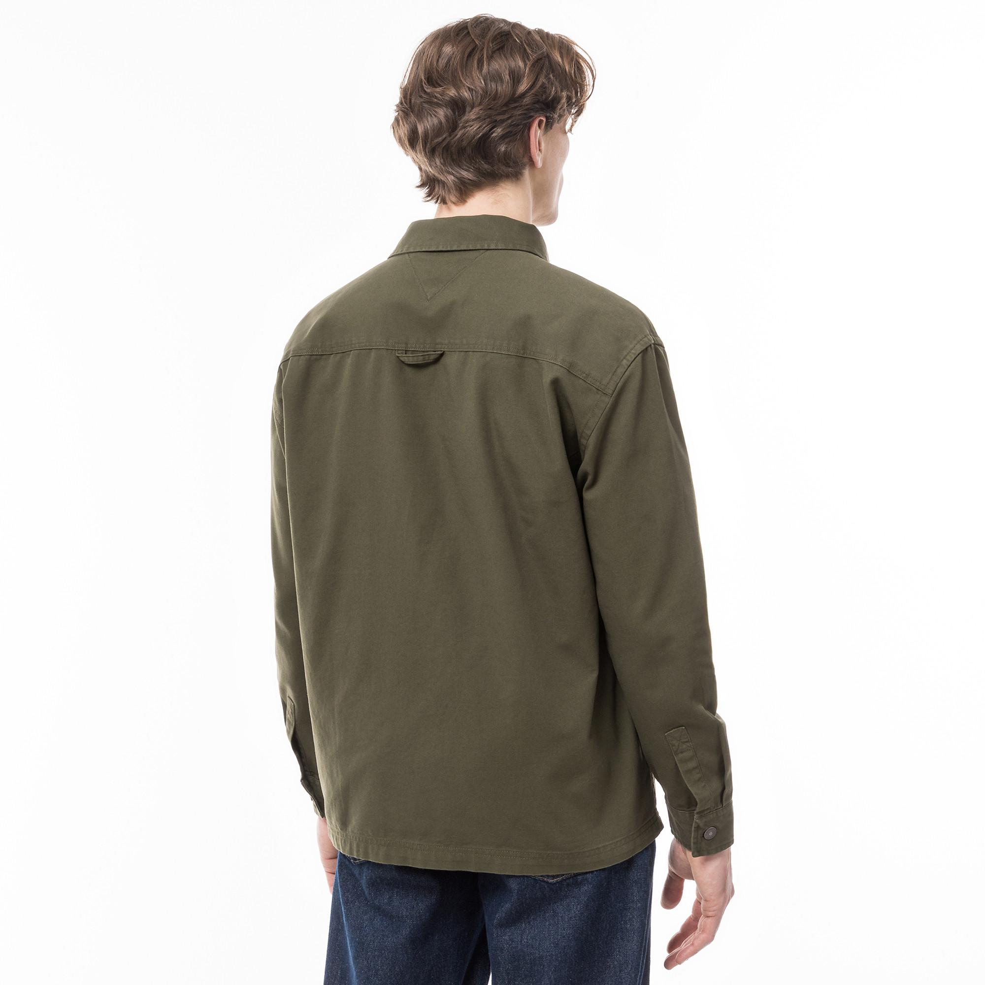 TOMMY JEANS Overshirt Regular Fit Kentkragen