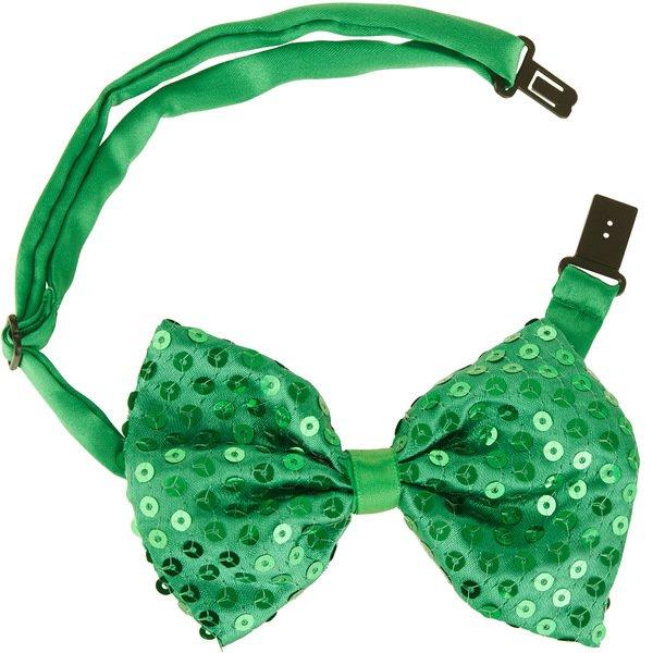 Tectake St. Patrick’s Day Fliege mit Pailletten