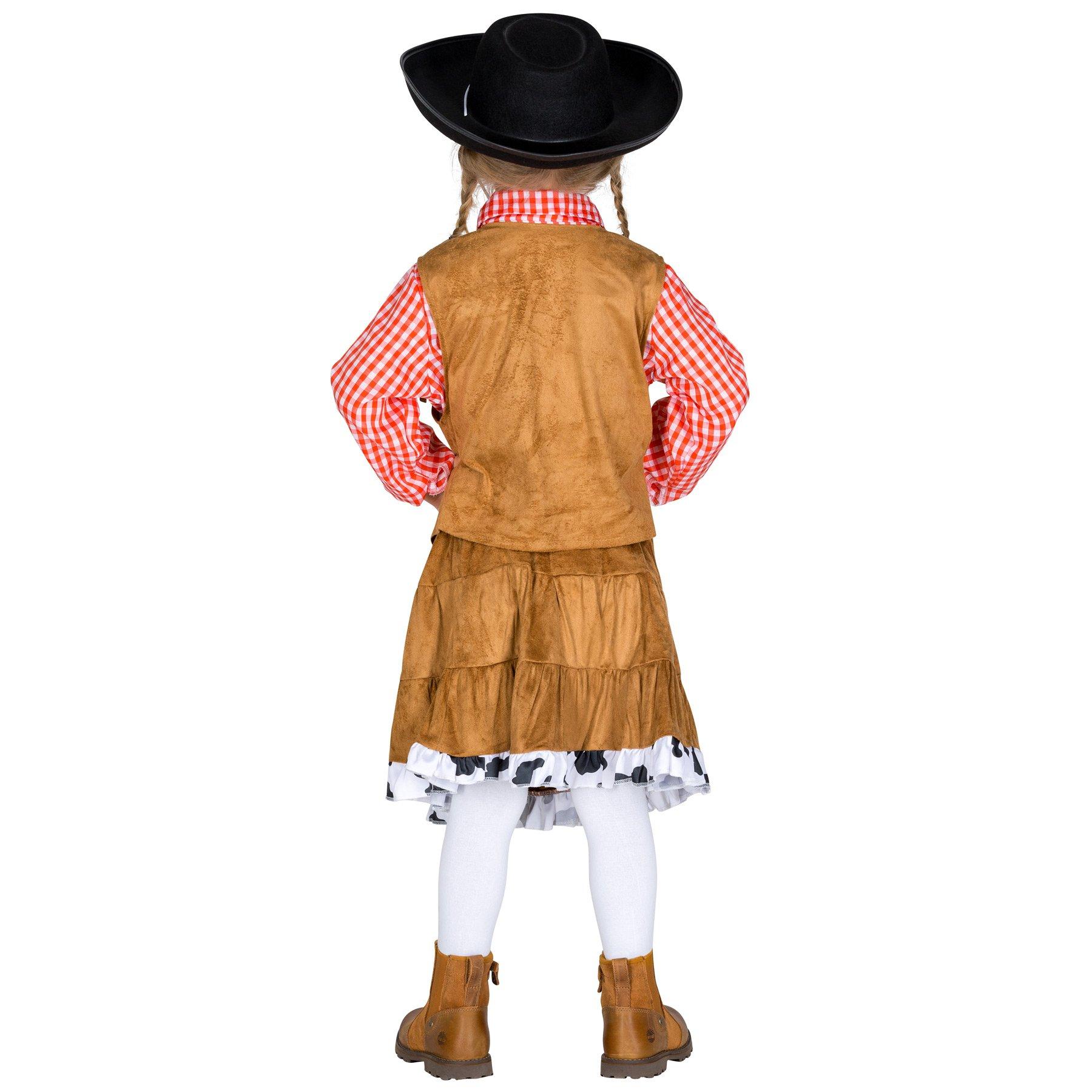 Tectake Mädchenkostüm Cowgirl Texas
