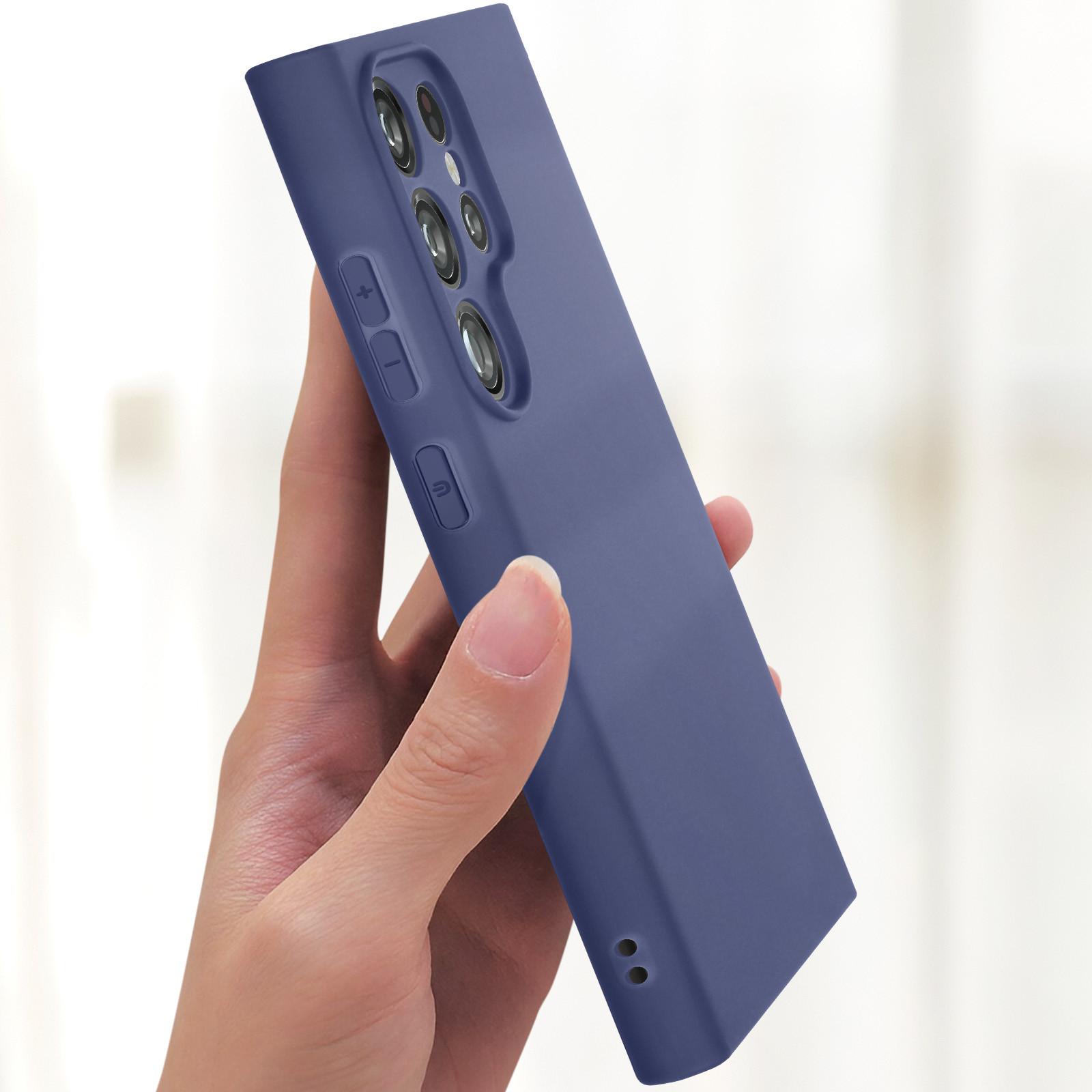 Avizar Hülle Samsung S24 Ultra Dunkelblau