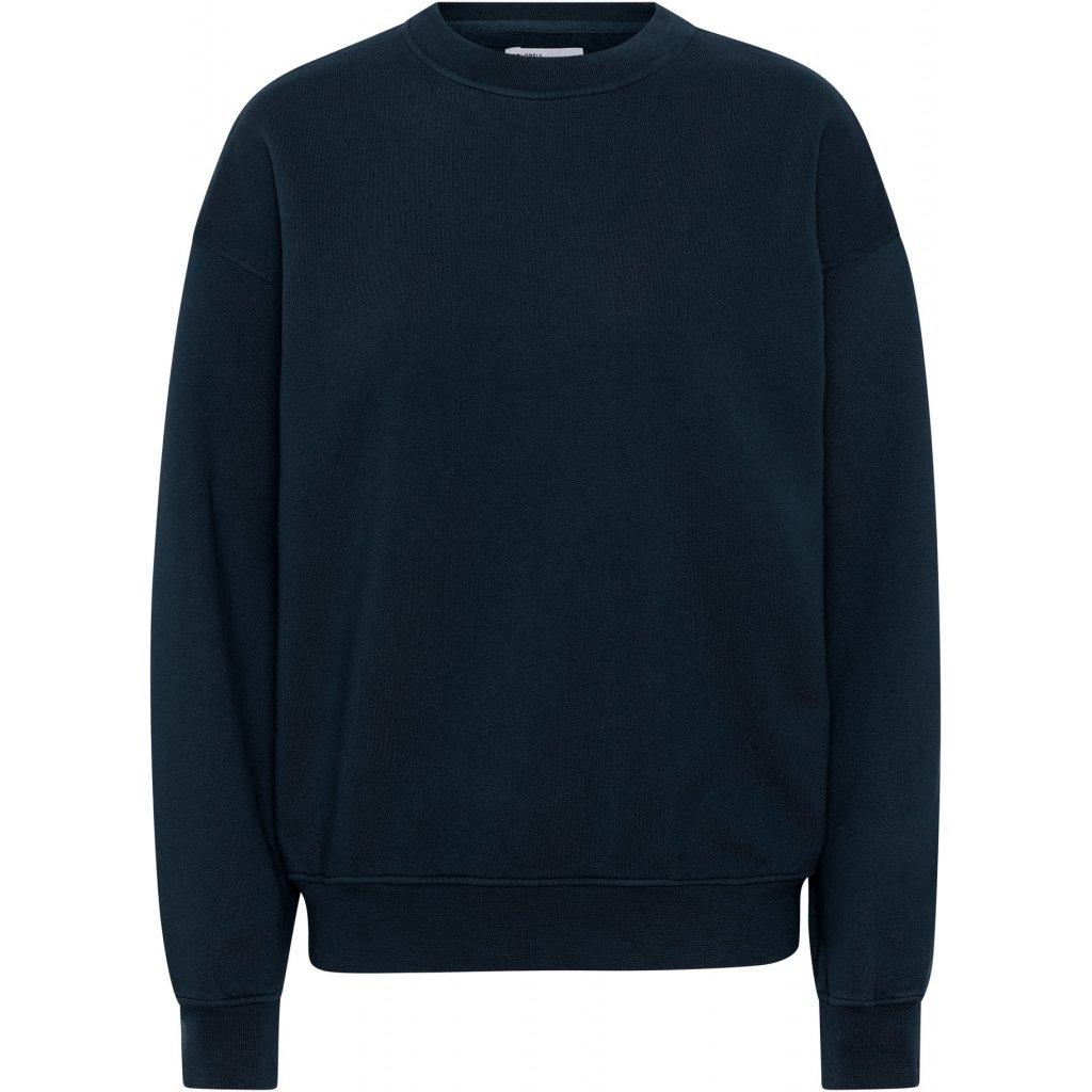 Colorful Standard Sweatshirt mit Rundhalsausschnitt Organic oversized navy blue