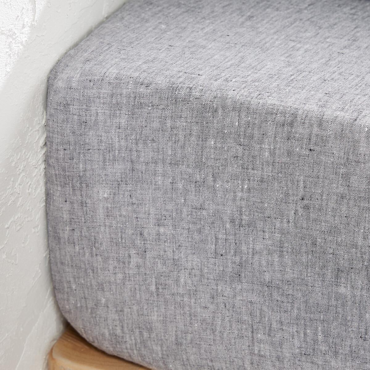 La Redoute Intérieurs Fixleintuch Linot aus vorgewaschenem Leinen