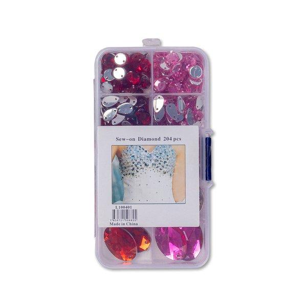 Manor Schmucksteine Diamanten zum Aufnähen 204 Stk
