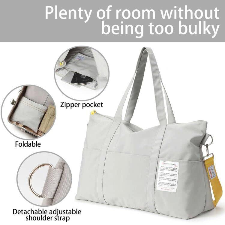 Only-bags.store Travel Duffel Bags, wasserdichte Sporttasche Übernachtungstasche Handgepäck Tasche