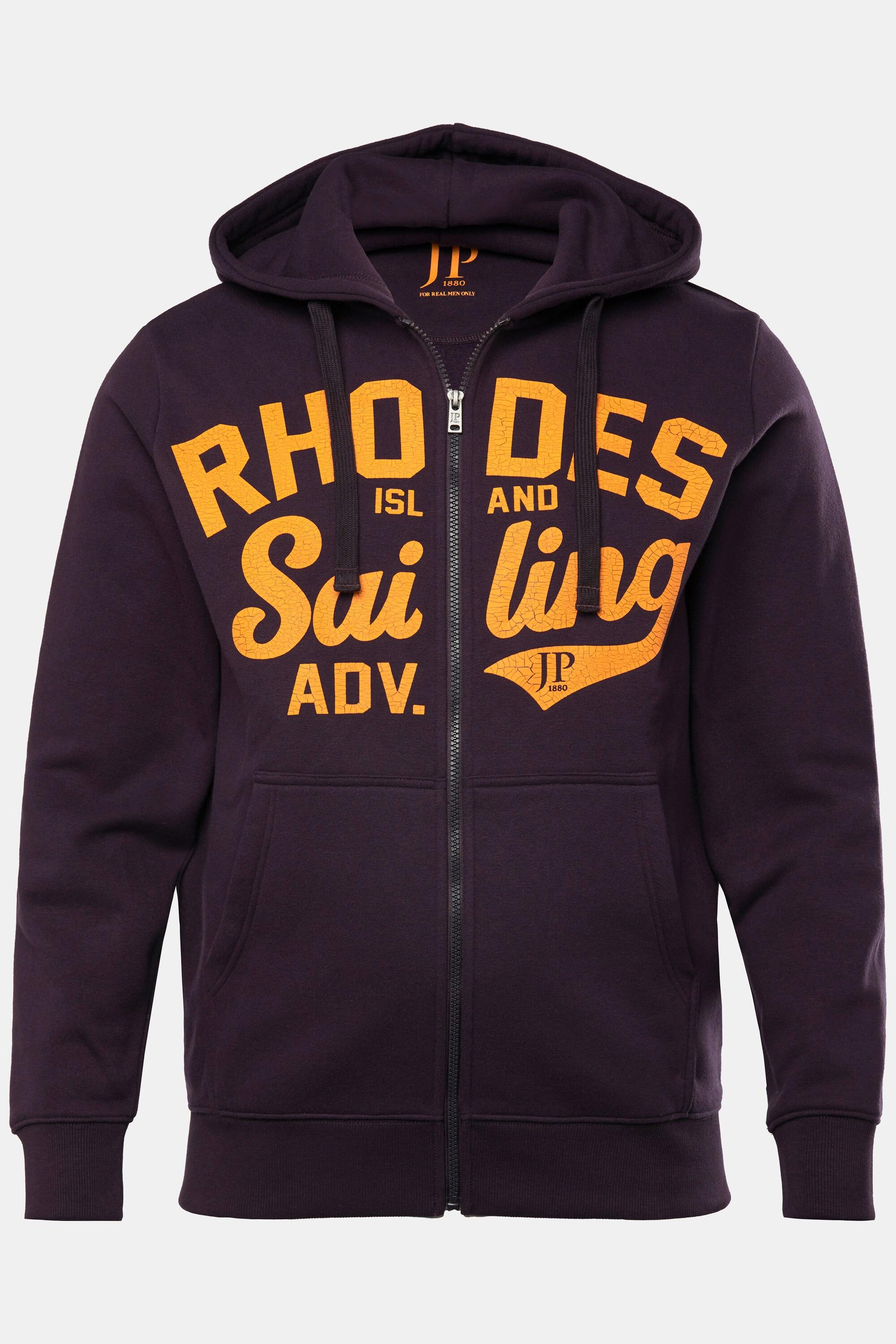 JP1880 Hoodiejacke, Kapuze, Kängurutasche