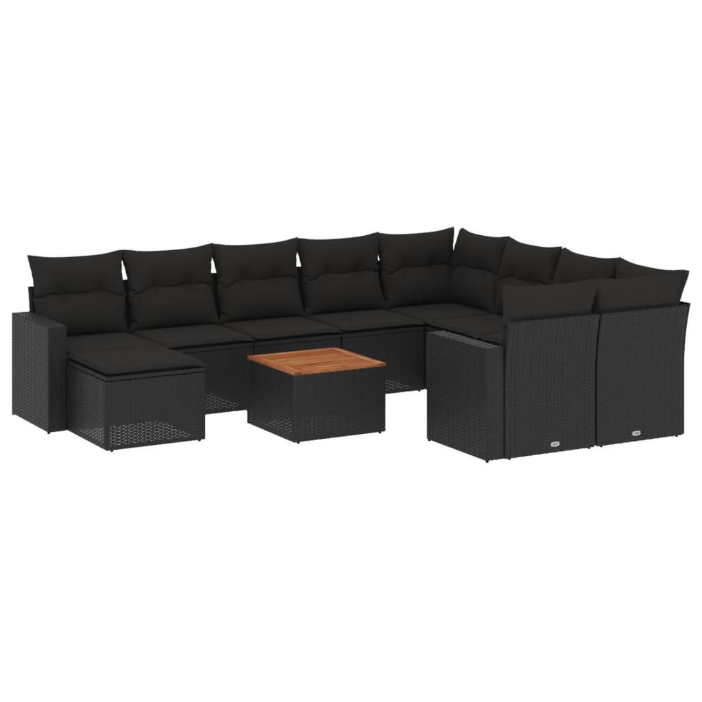 VidaXL Garten sofagarnitur poly-rattan