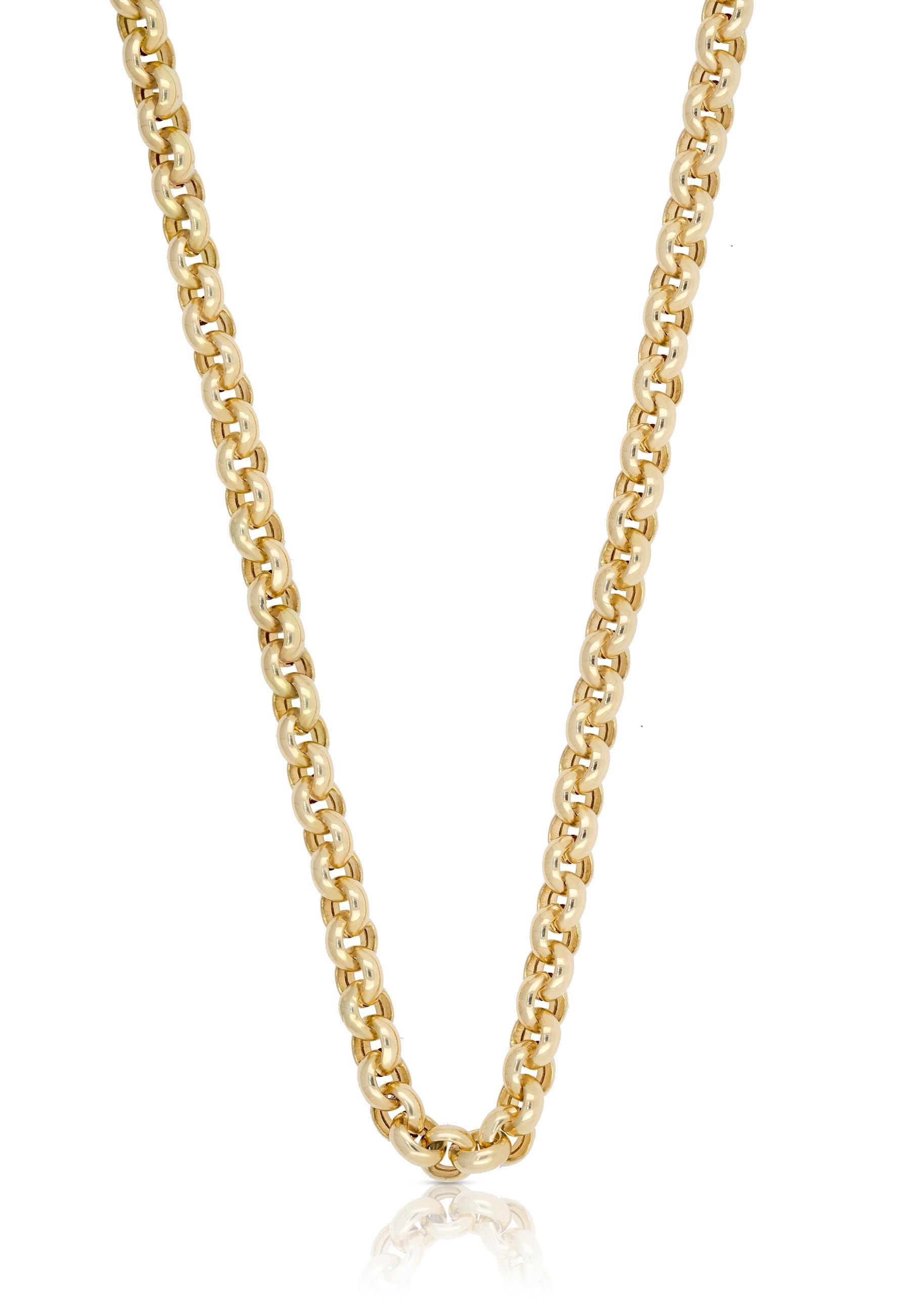 MUAU Schmuck Collier Erbs Gelbgold 750, 5mm, 45cm
