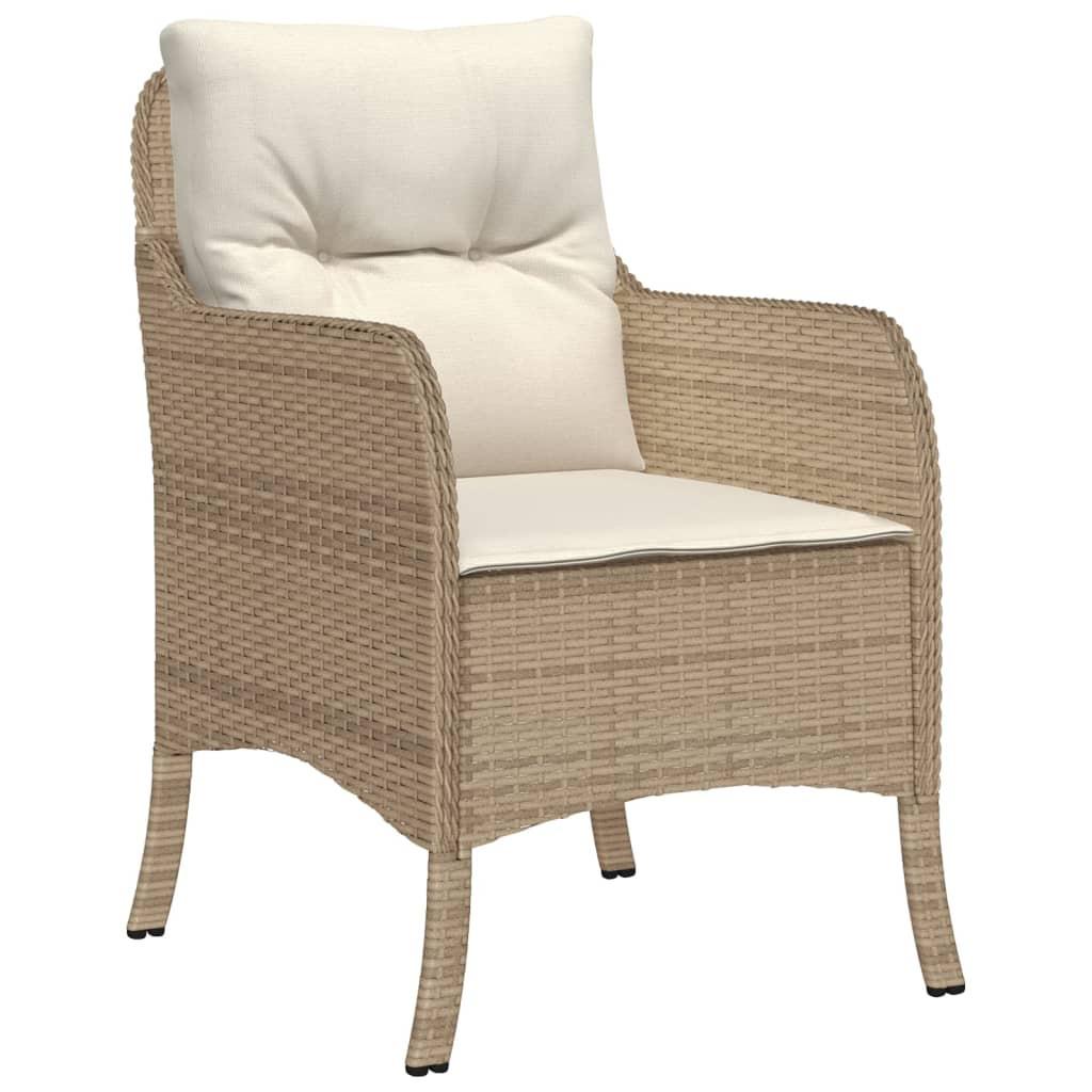 VidaXL Garten essgruppe poly-rattan