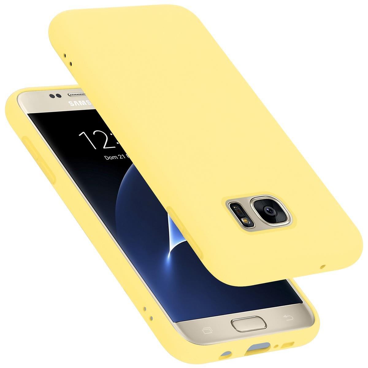 Cadorabo Hülle für Samsung Galaxy S7 TPU Silikon Liquid