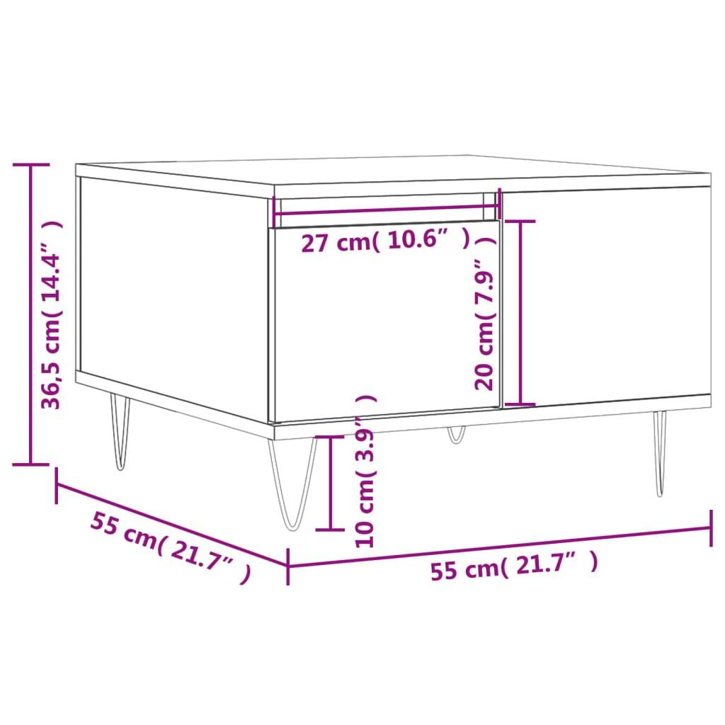 VidaXL Couchtisch holzwerkstoff