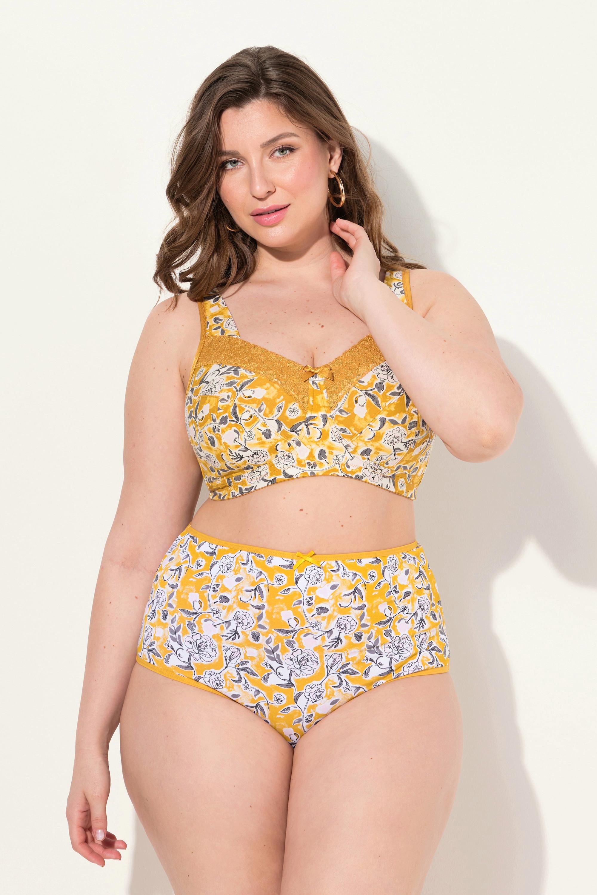 Ulla Popken Entlastungs-BH, Spitze, ohne Bügel, Cup C - E