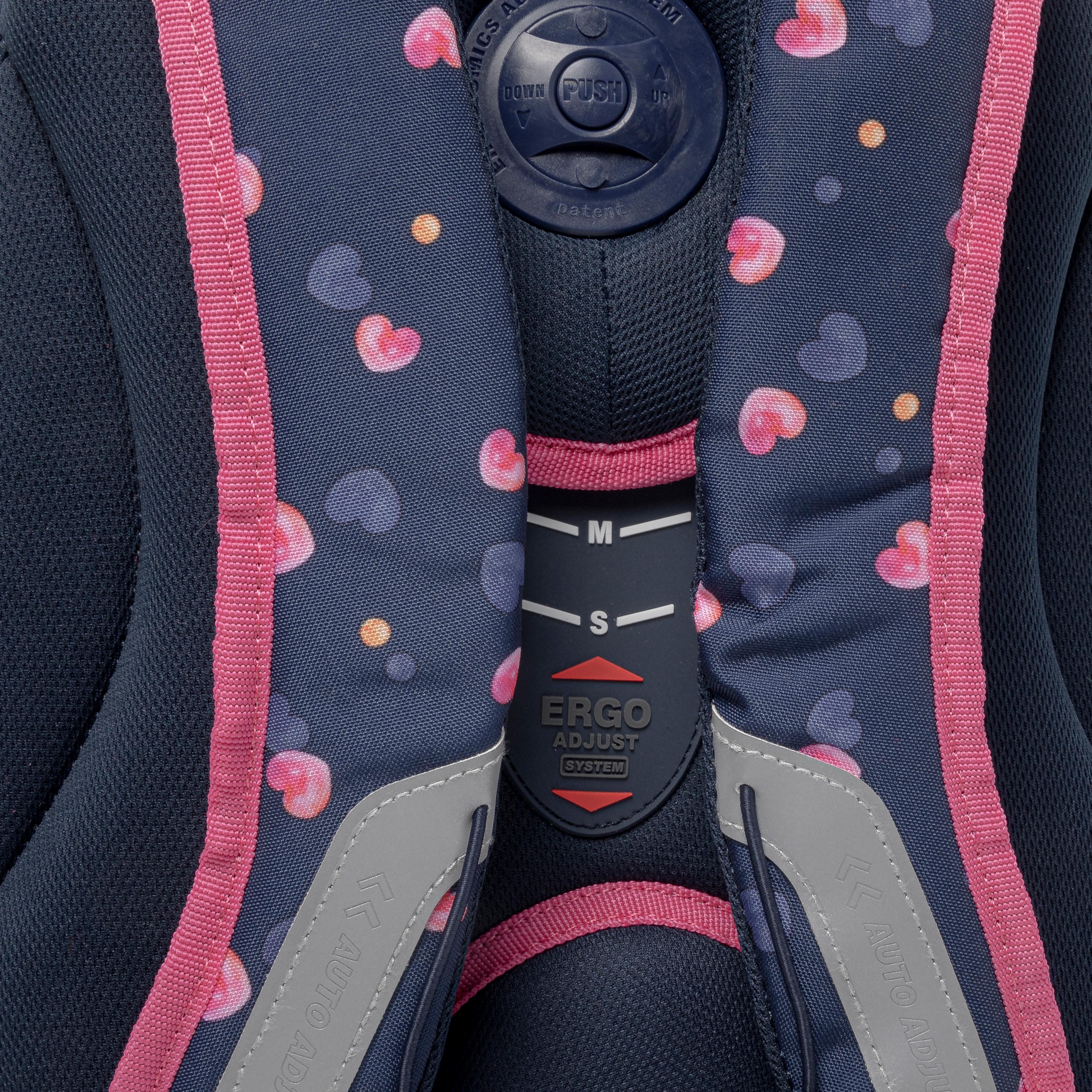 Manor Schulrucksack-Set, 5-teilig Herz