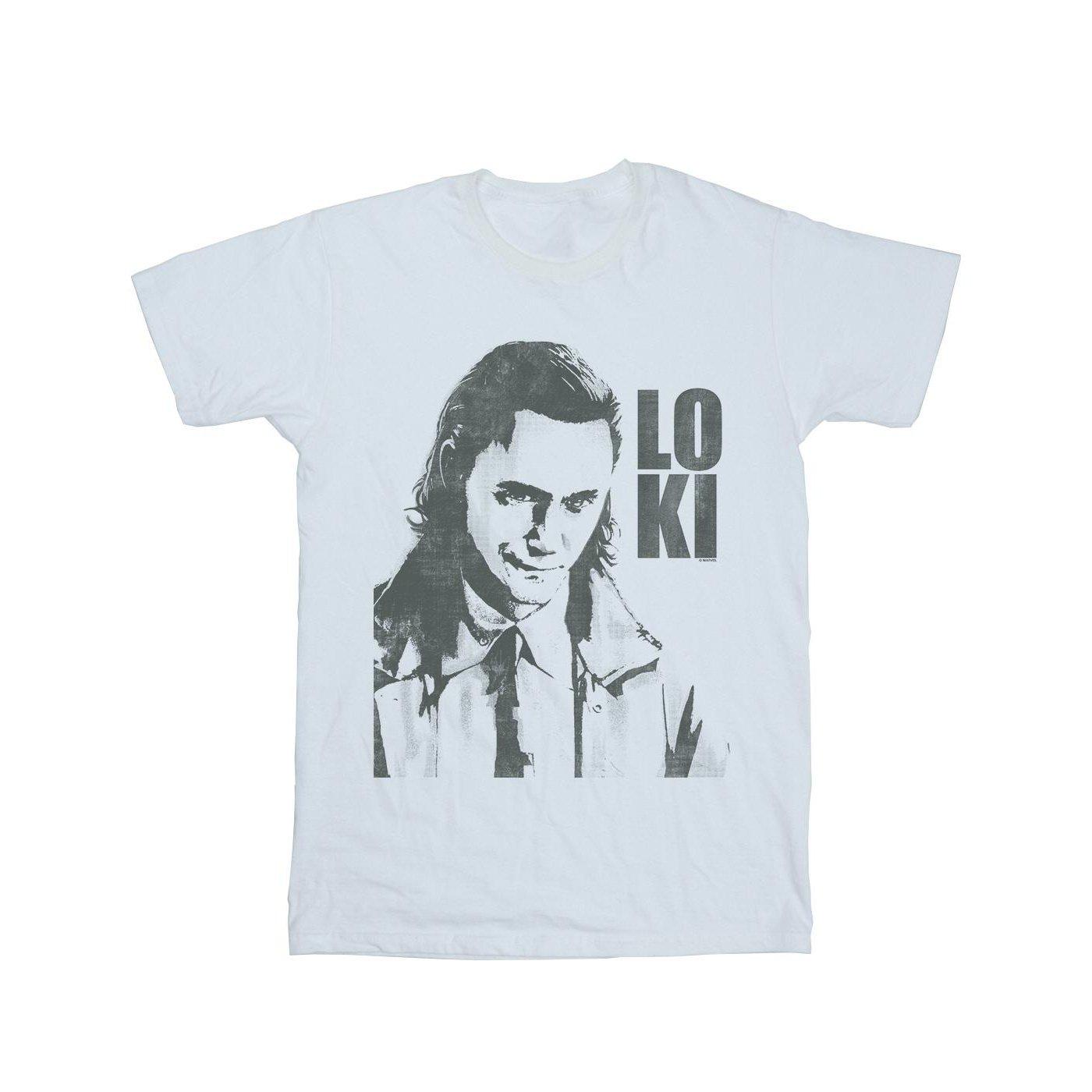 MARVEL Loki Portrait Kurzarm T-Shirt