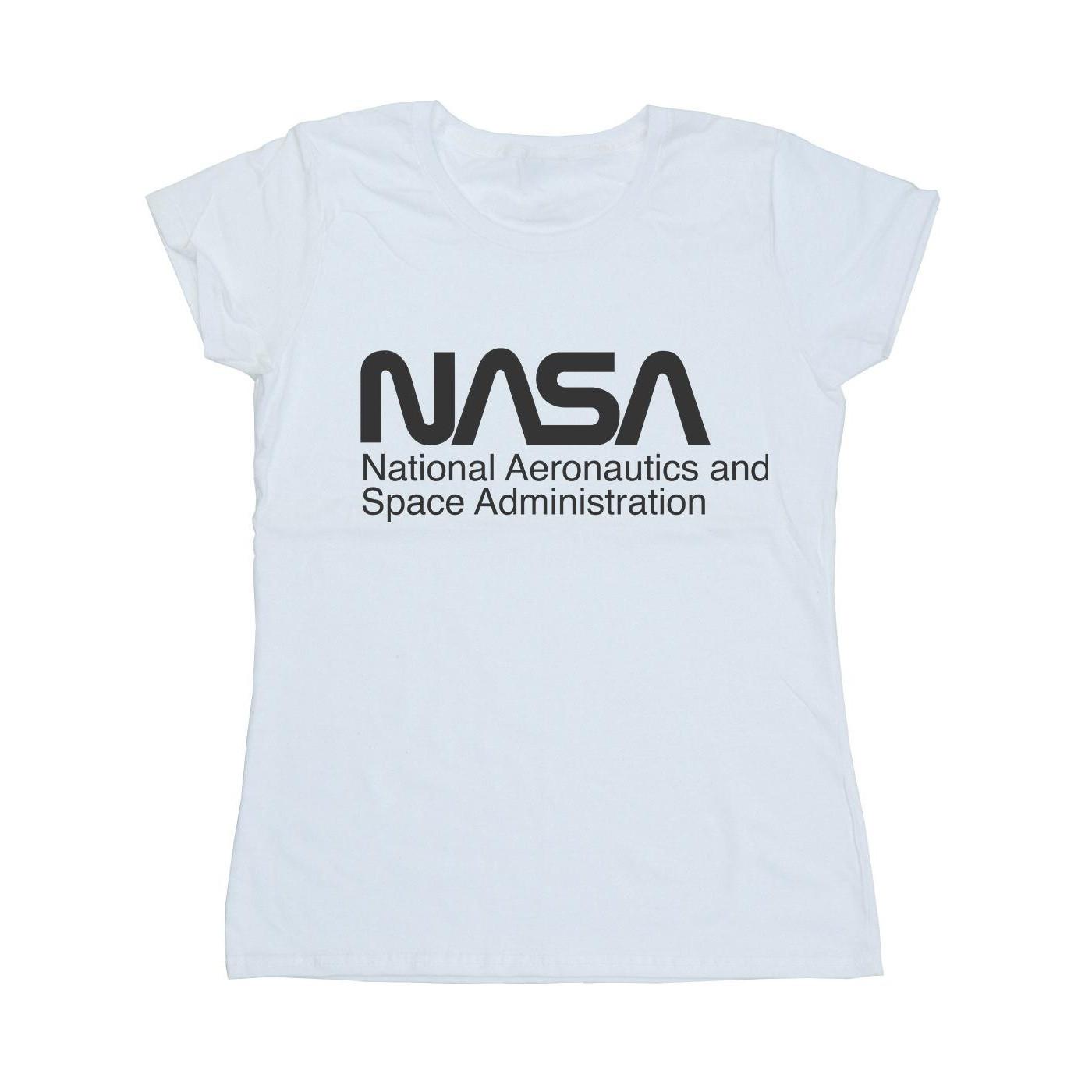 Nasa Logo Print T-Shirt