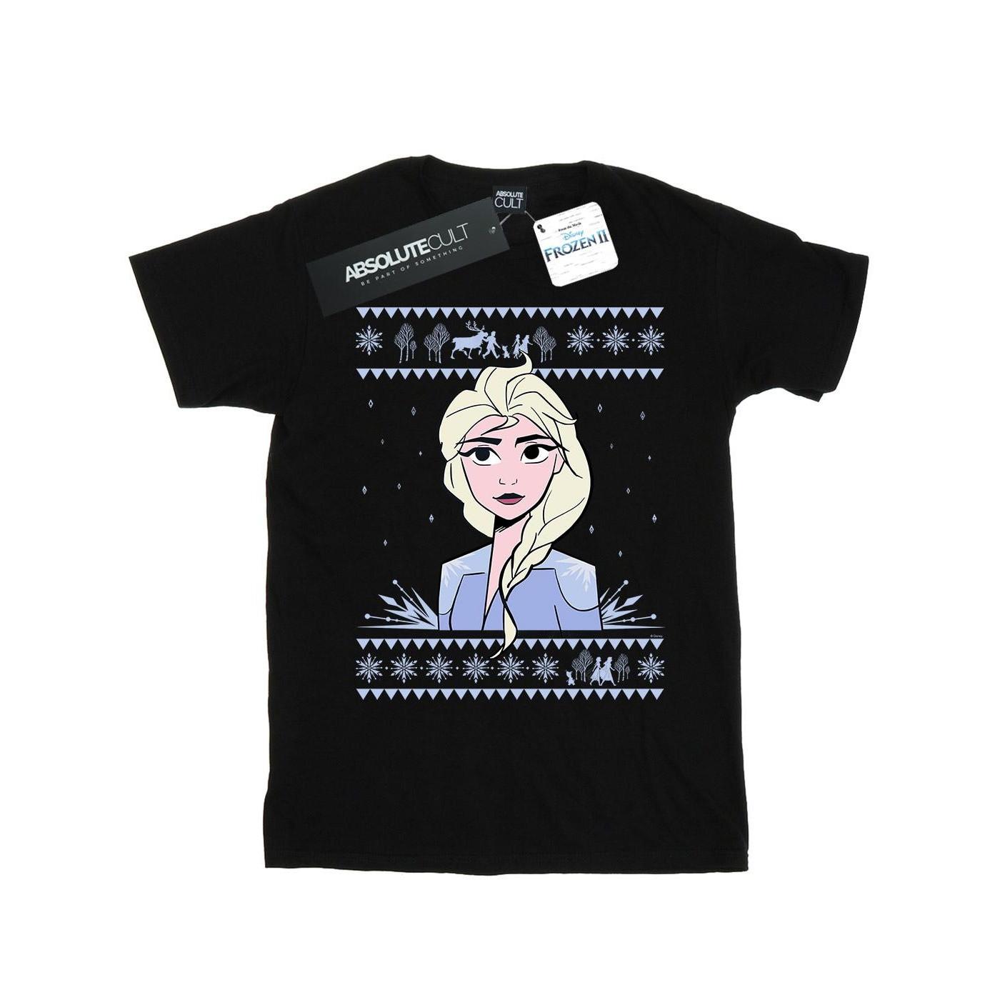 Disney Frozen 2 Elsa Christmas Jumper T-Shirt
