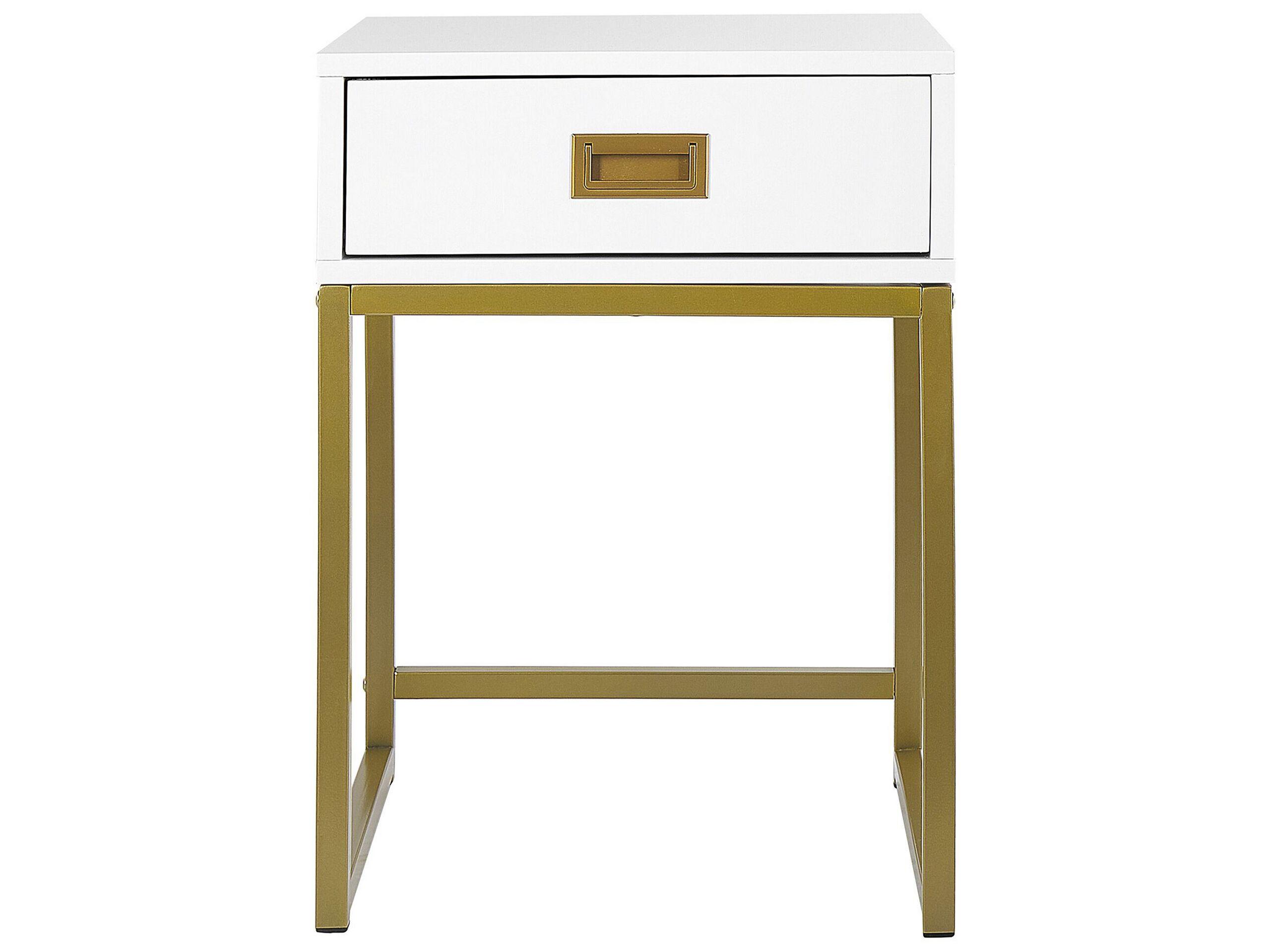 Beliani Beistelltisch aus MDF-Platte Modern LARGO