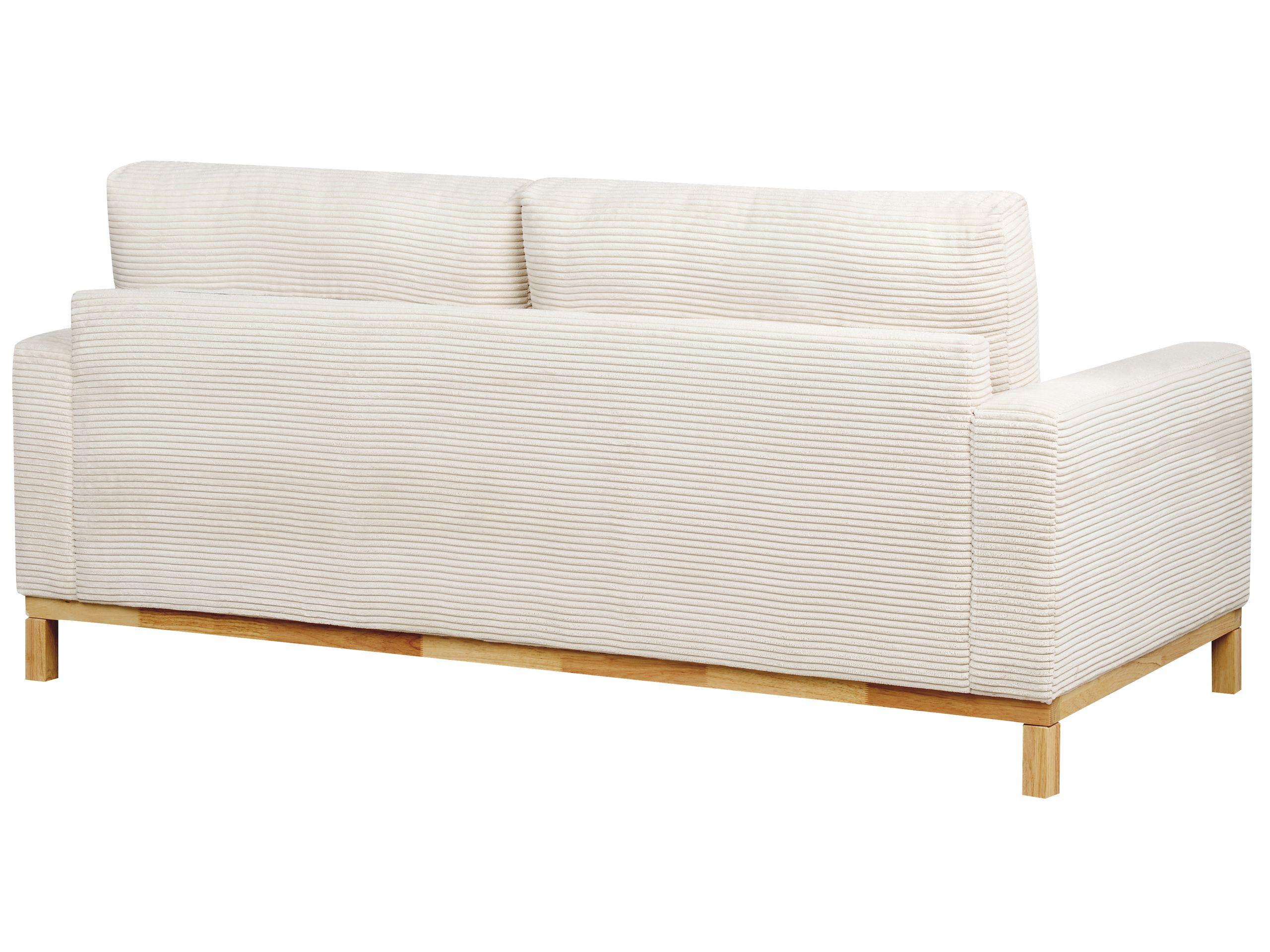 Beliani 2 Sitzer Sofa aus Cord Modern SIGGARD