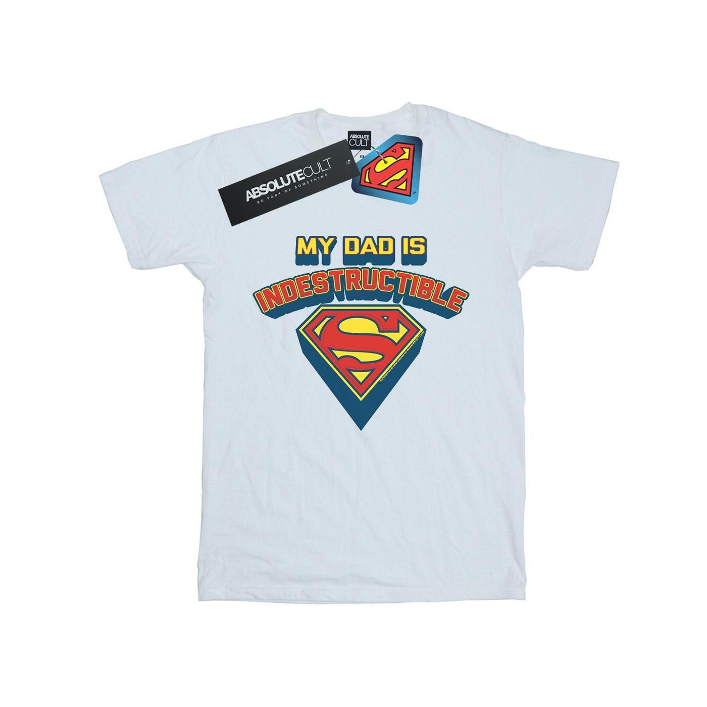 DC COMICS My Dad Is Indestructible TShirt
