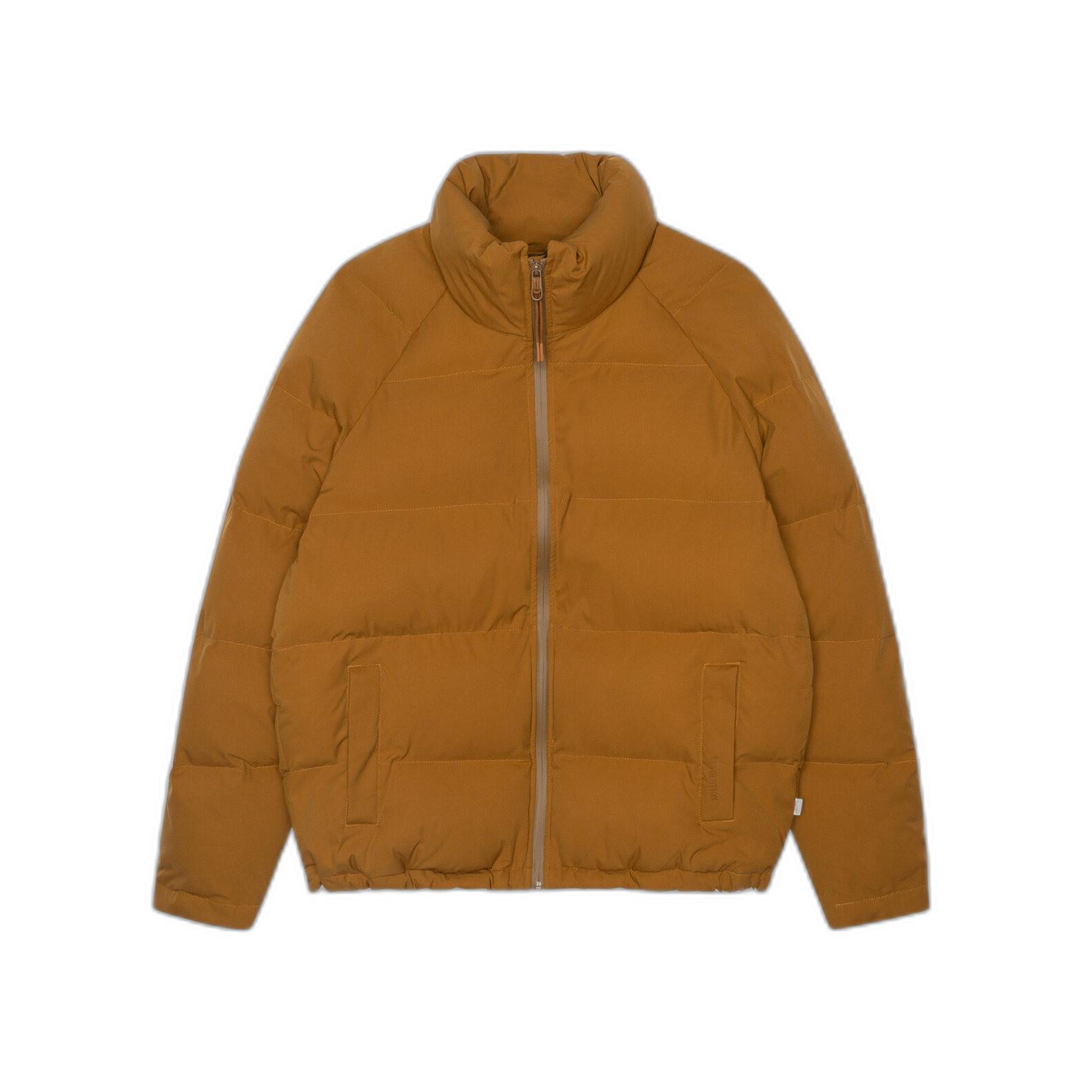 Revolution Daunenjacke mit Kragen und Paspeltaschen
