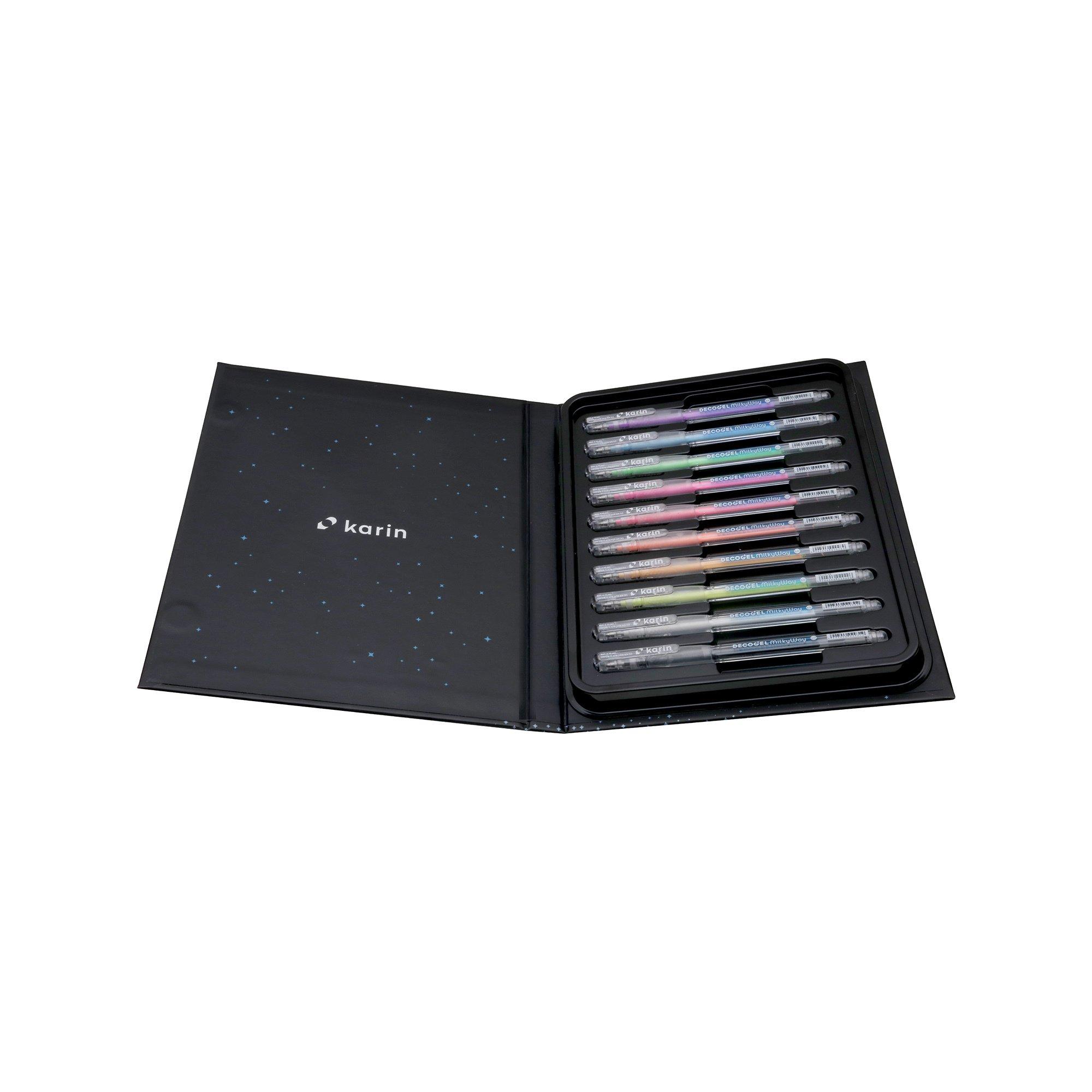 Karin Metallische Gelmalstifte im Kartonetui Milky Way