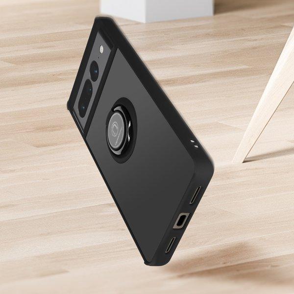 Avizar Ring-Hülle Google Pixel 7 Pro Schwarz