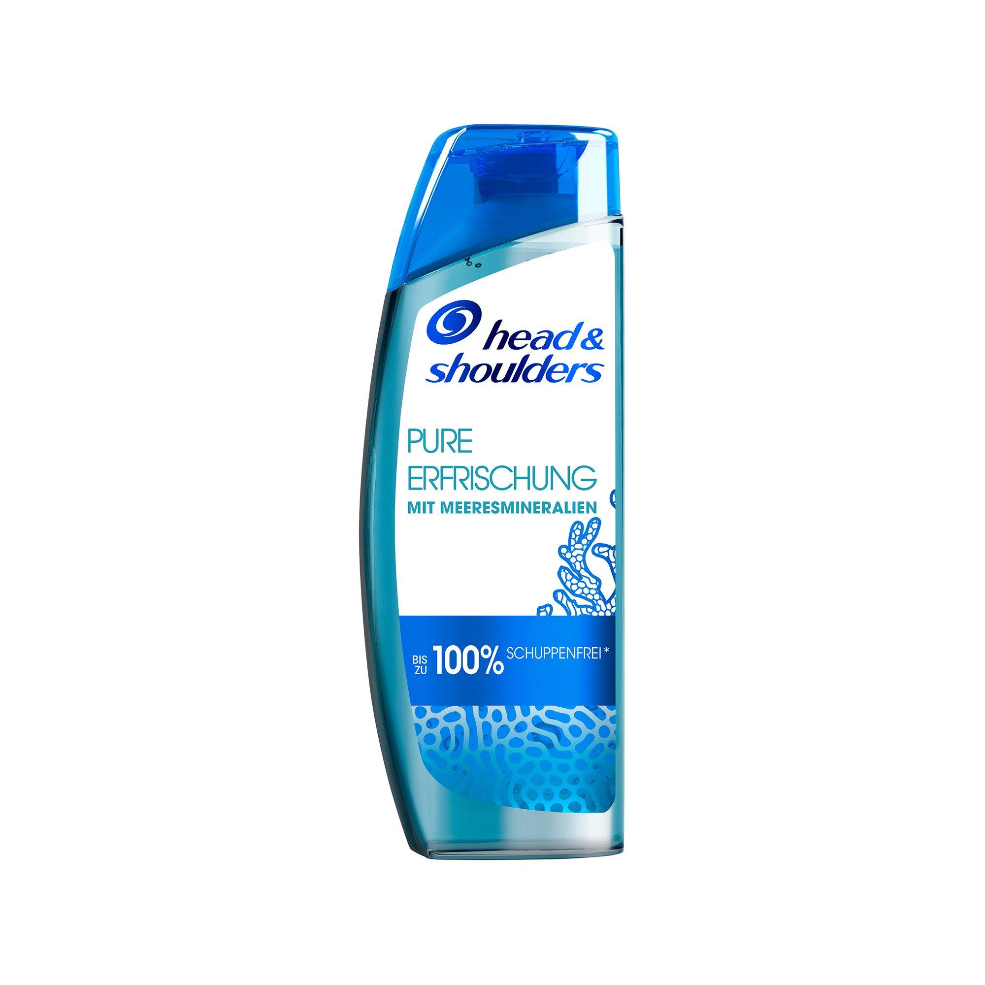 head & shoulders Pure Erfrischung, mit Meeresmineralien, Anti-Schuppen Shampoo