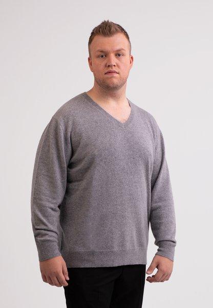 CASH-MERE.CH Kaschmir V-Ausschnitt Pullover