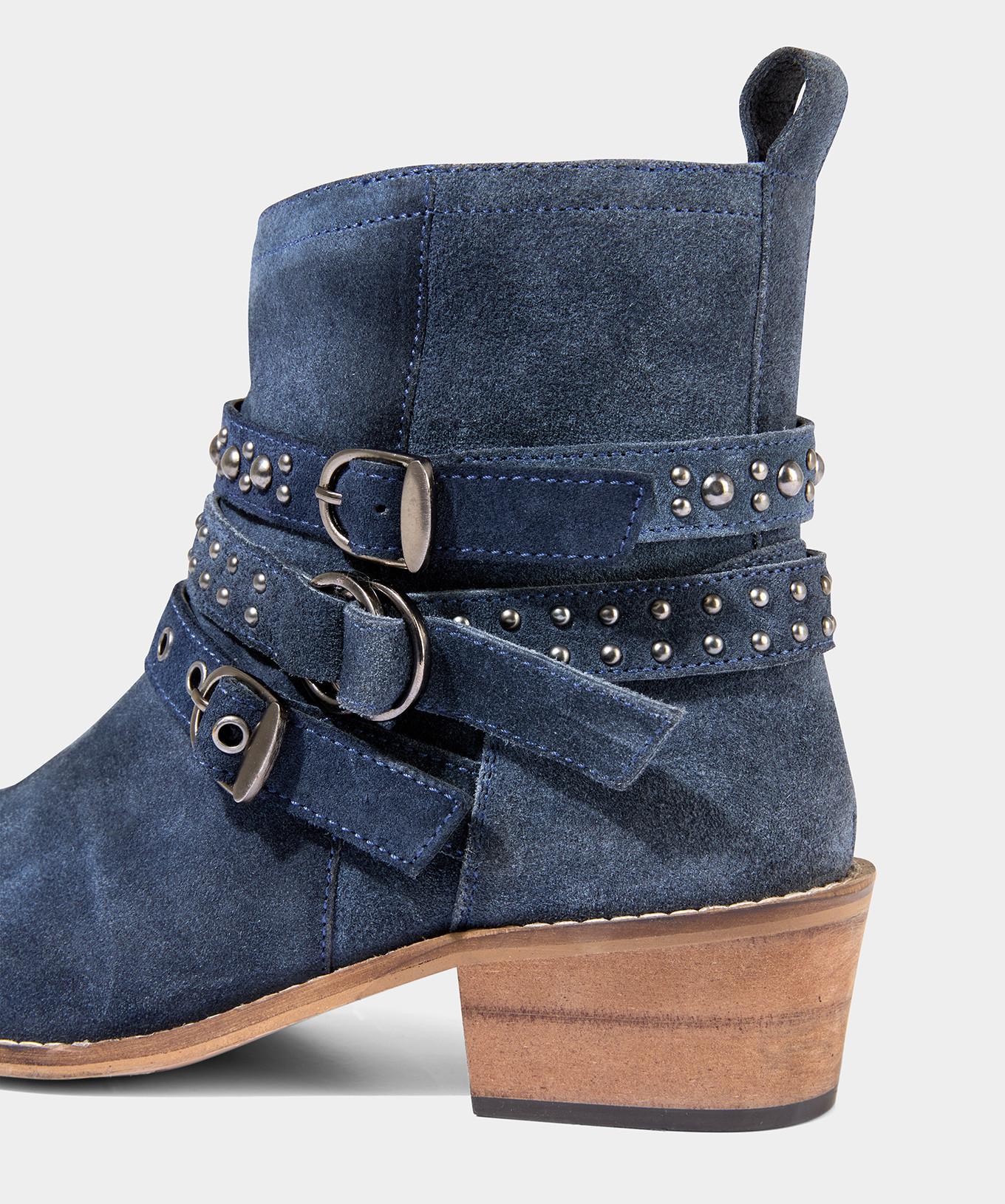 Joe Browns Wildleder-Stiefeletten mit seitlichem Reißverschluss & Nieten