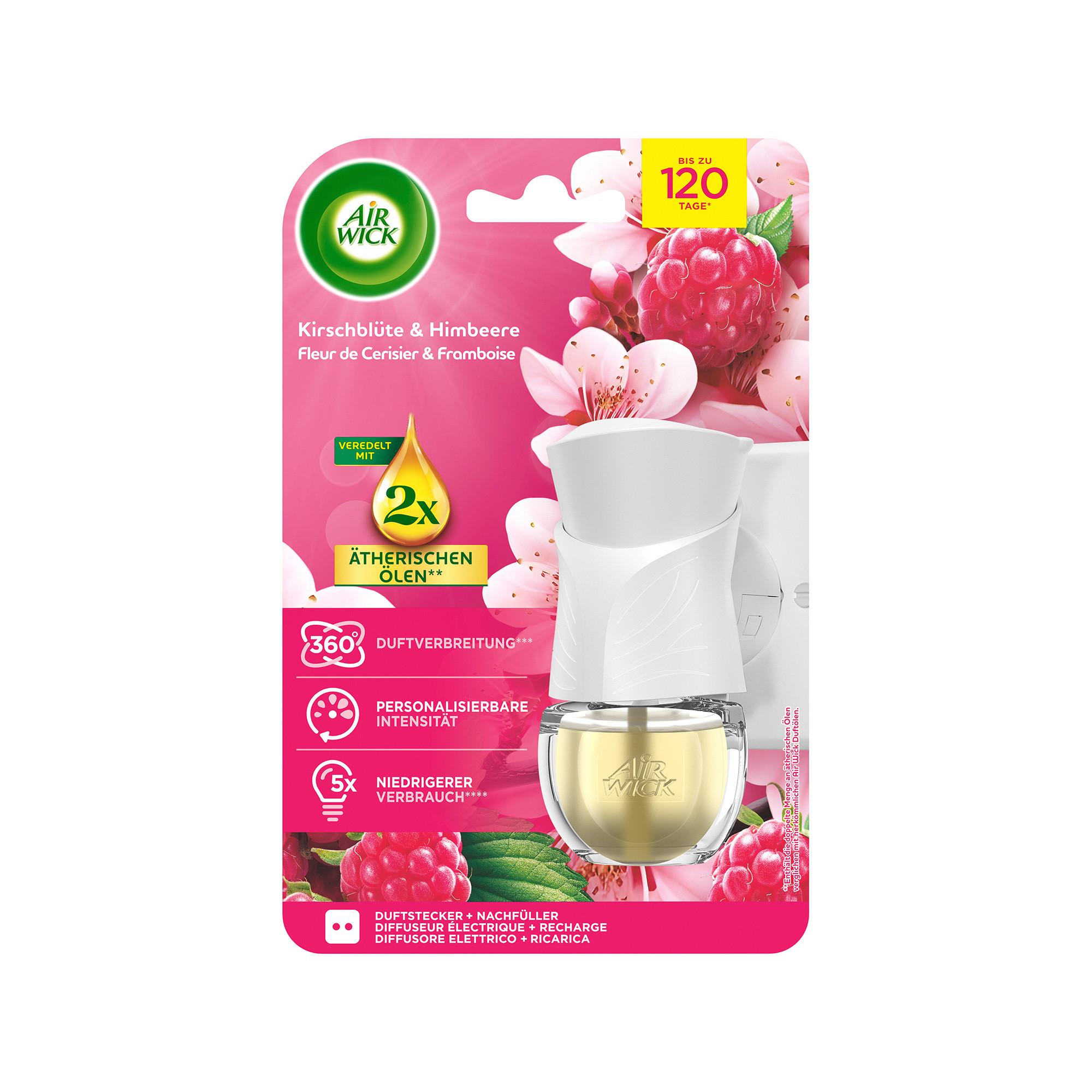 AIR WICK Duftölflakon Diffusor Cherry blossom & raspberry