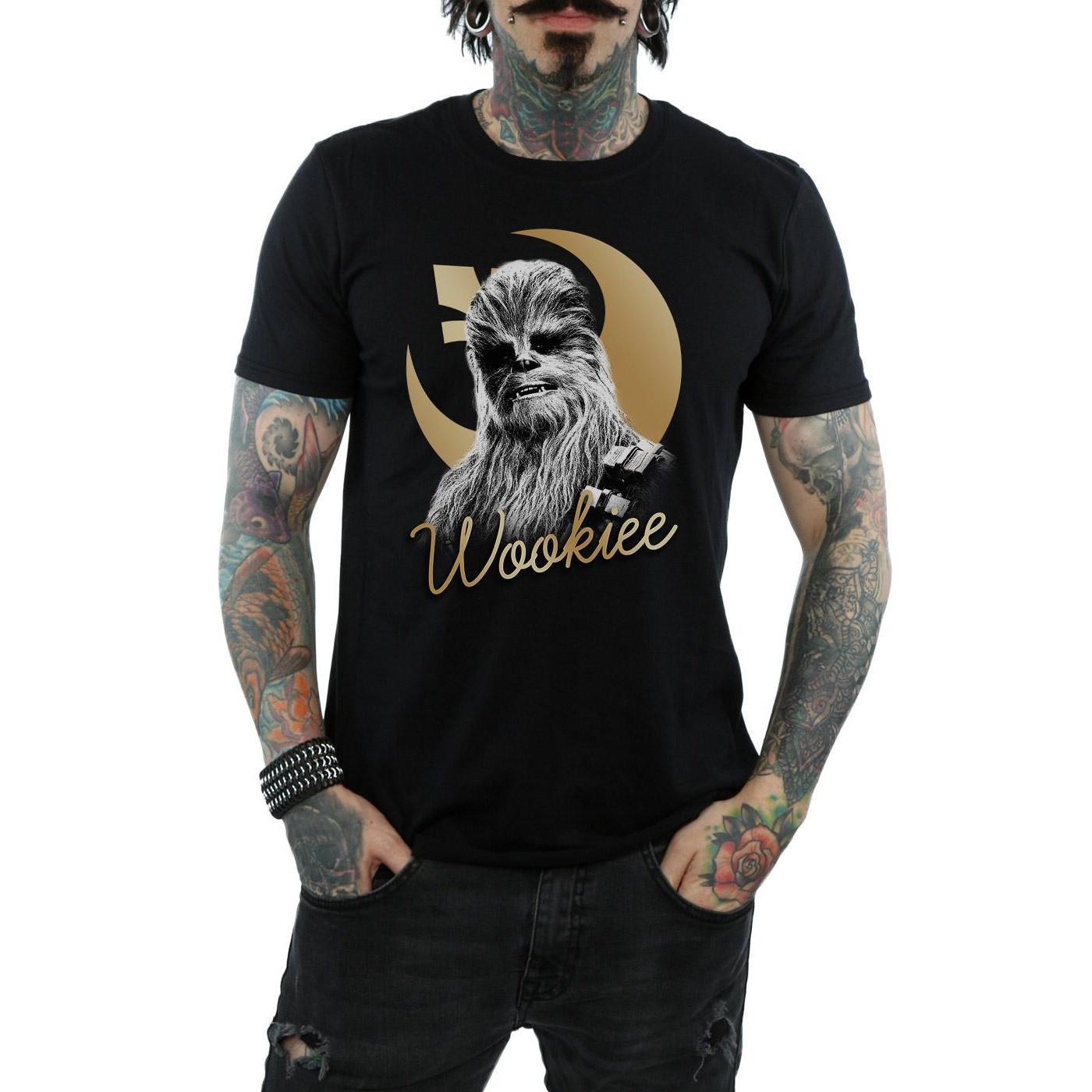 STAR WARS The Last Jedi Wookiee Grafikdruck T-Shirt
