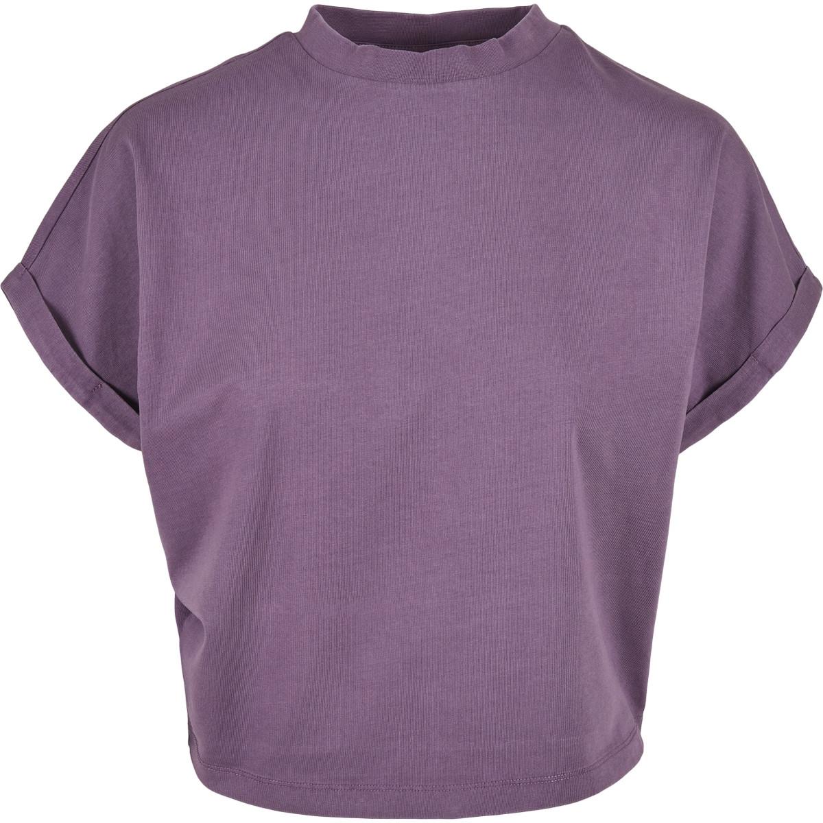 URBAN CLASSICS Pigment Dye Cut Out Kurzarm T-Shirt Übergrössen