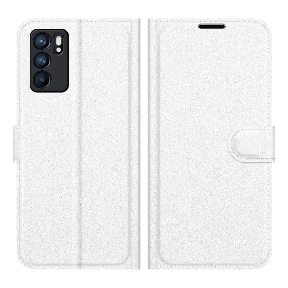 Cover-Discount OPPO Reno6 - Leder Etui Hülle