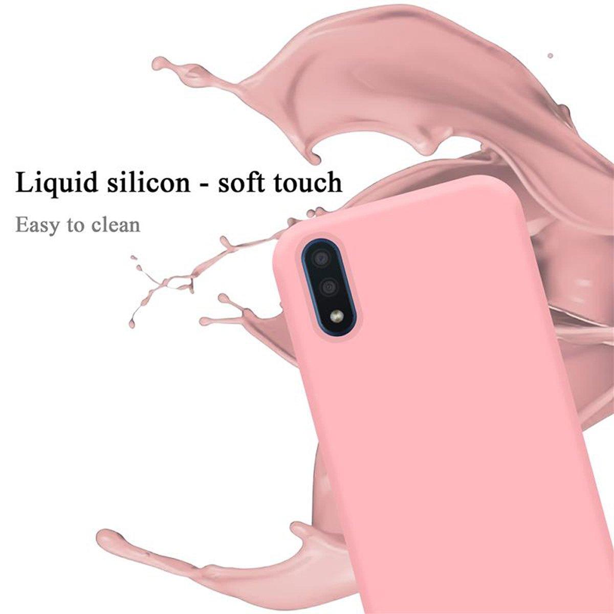 Cadorabo Hülle für Samsung Galaxy A01 TPU Silikon Liquid