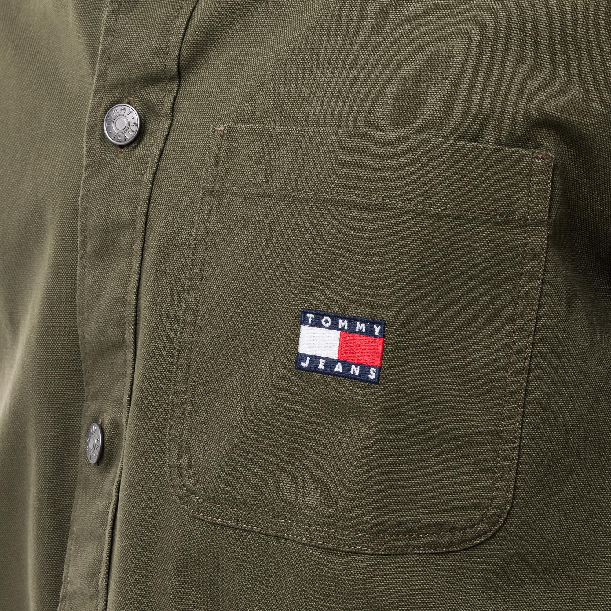 TOMMY JEANS Overshirt Regular Fit Kentkragen