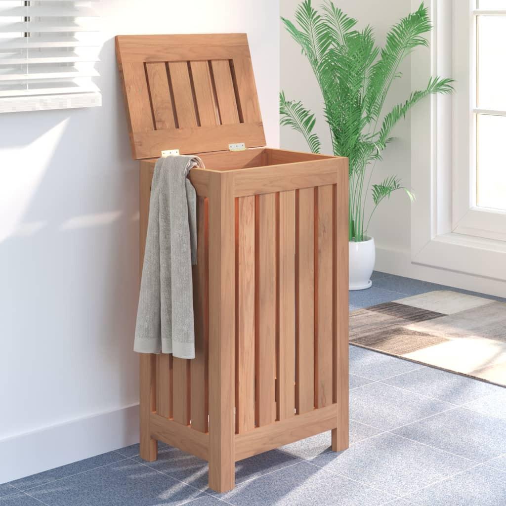 VidaXL Wäschekorb holz