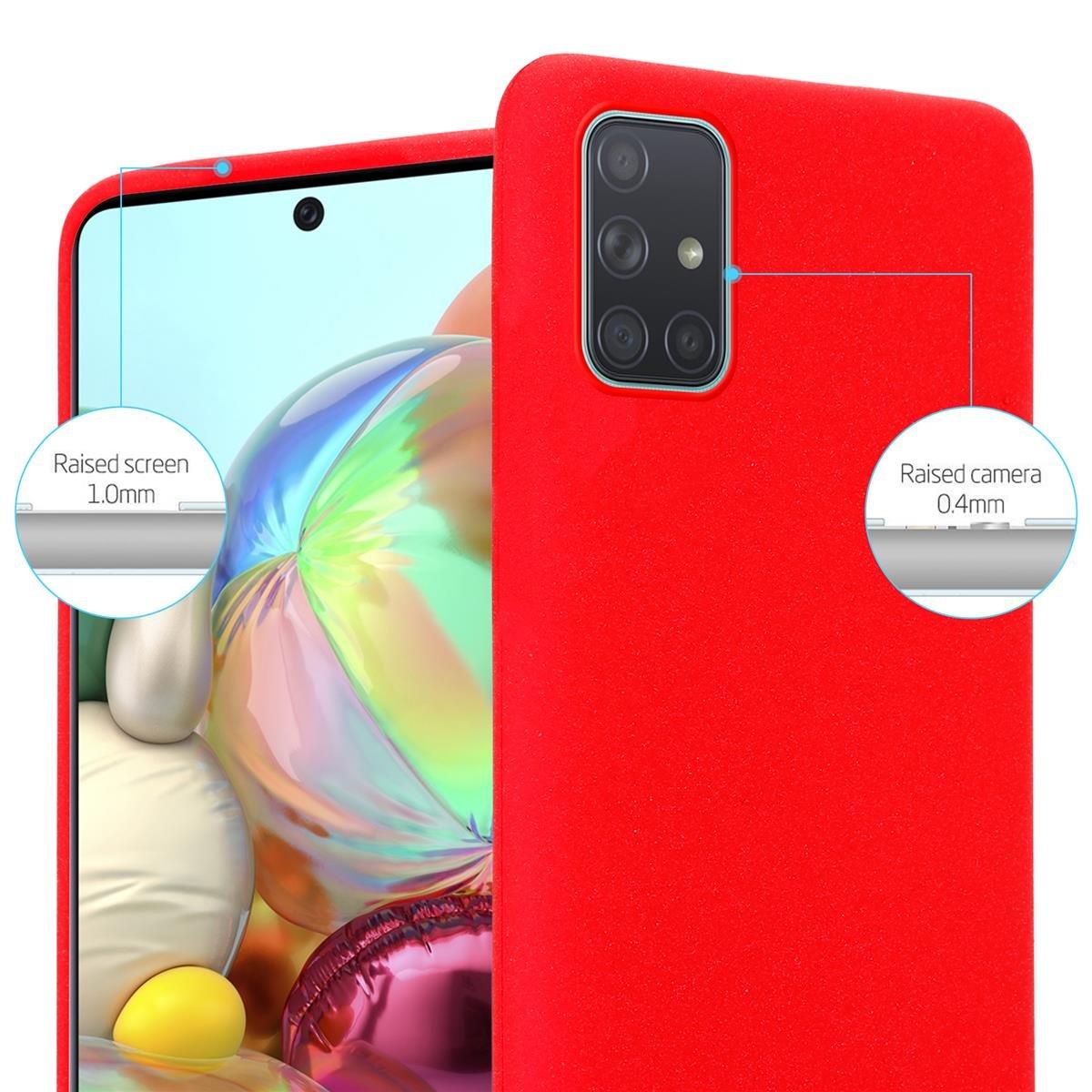 Cadorabo Hülle für Samsung Galaxy A71 4G TPU Silikon Frosted