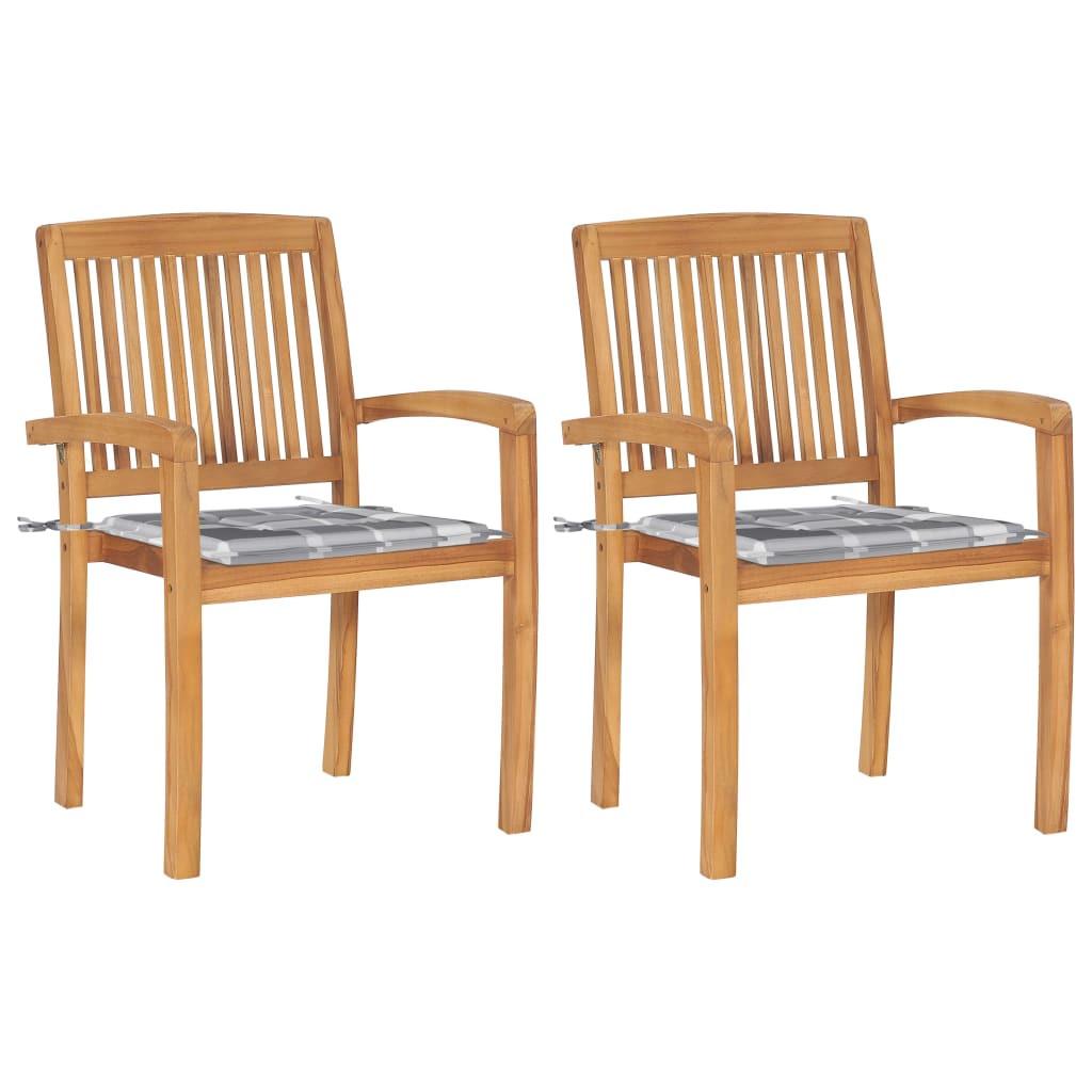 VidaXL Gartenstuhl teak