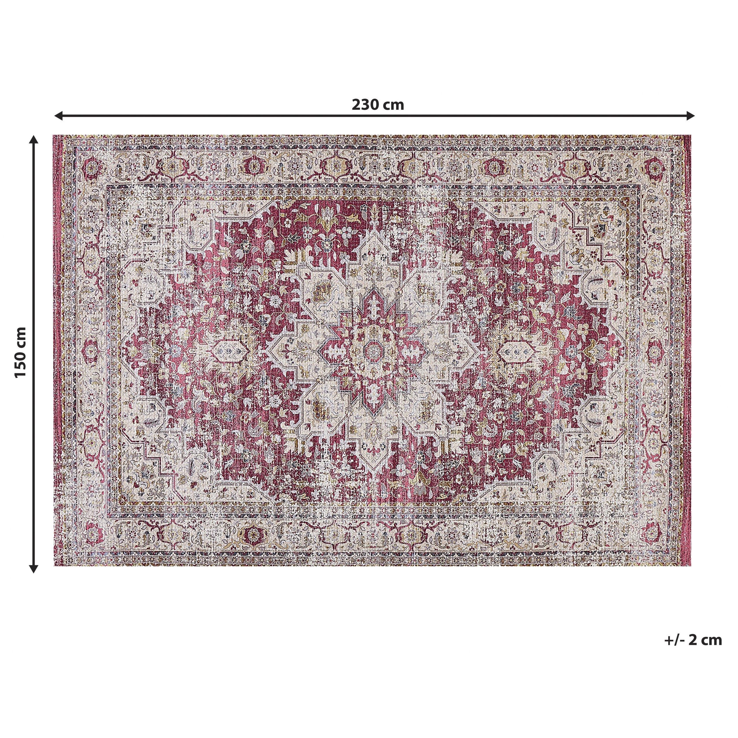 Beliani Teppich aus Polyester Retro ARHAVI