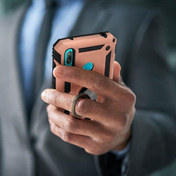 Avizar Stoßfeste Hülle Huawei Y7 2019 Rosegold