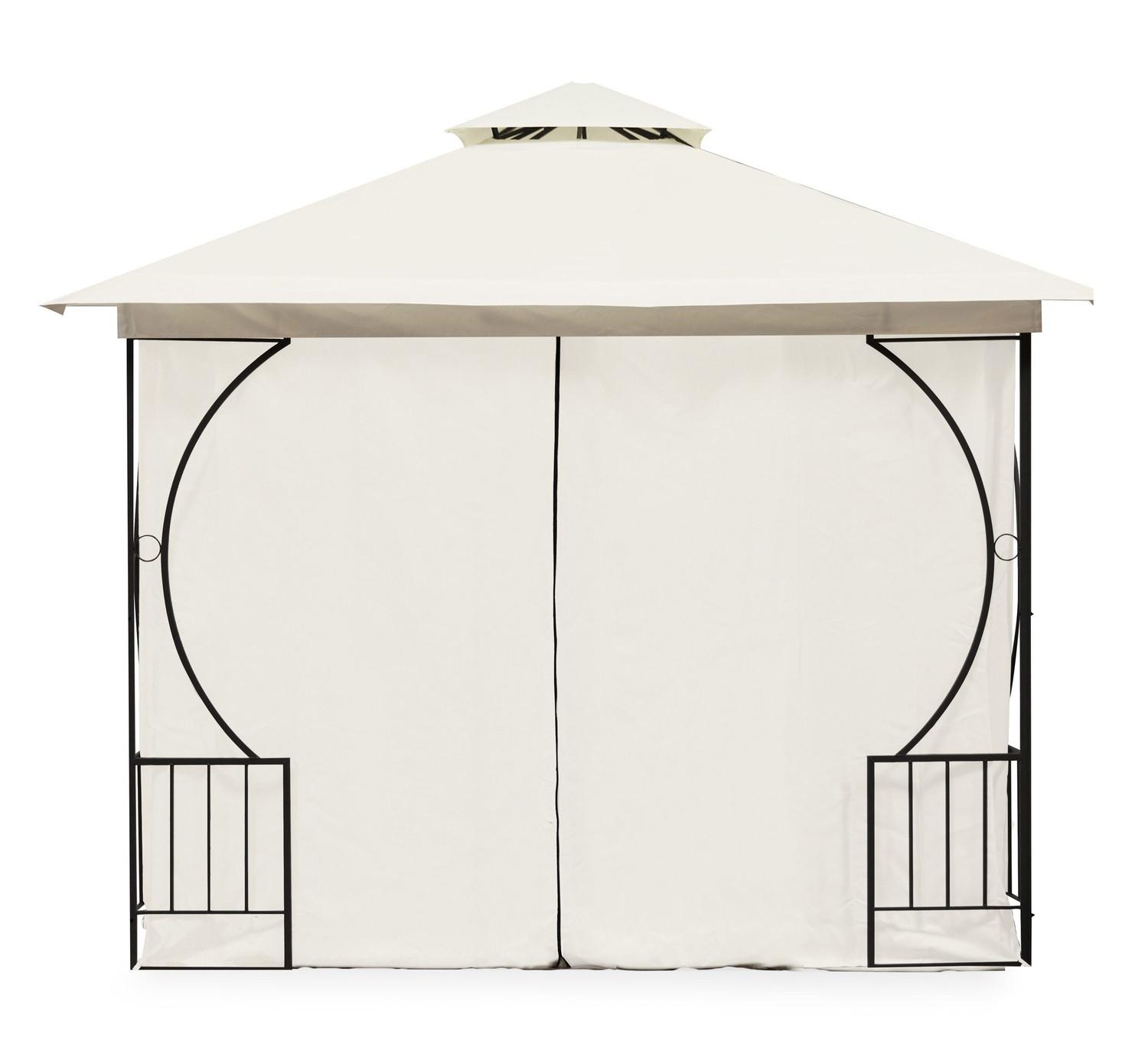 Northio Gartenpavillon Zelt Pavillon mit 4 Wänden MultiGarden