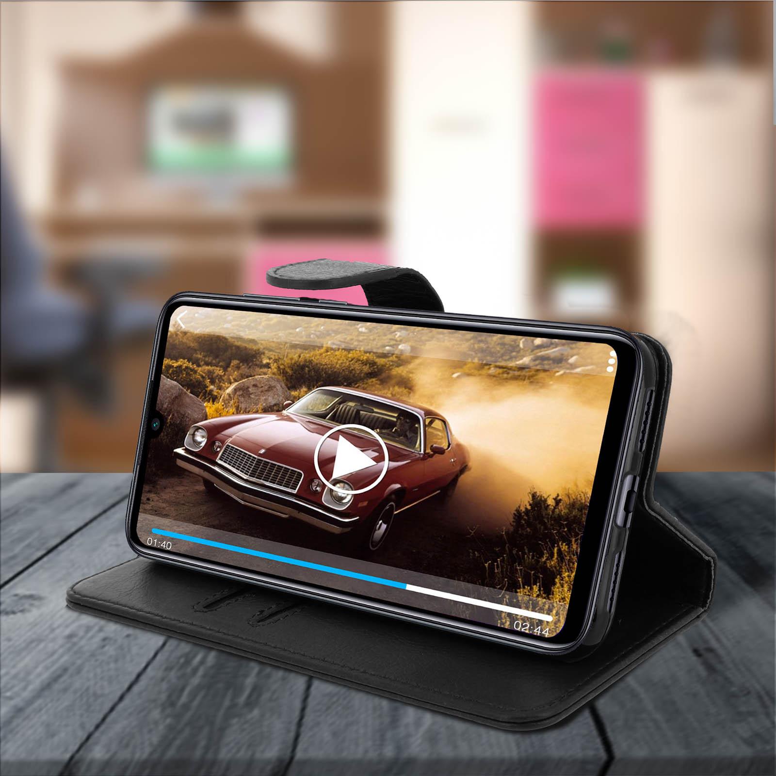 Avizar Klapphülle Xiaomi Redmi Note 7 Schwarz