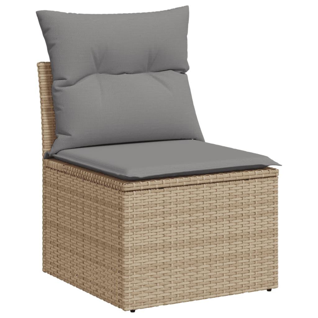 VidaXL Garten sofagarnitur poly-rattan